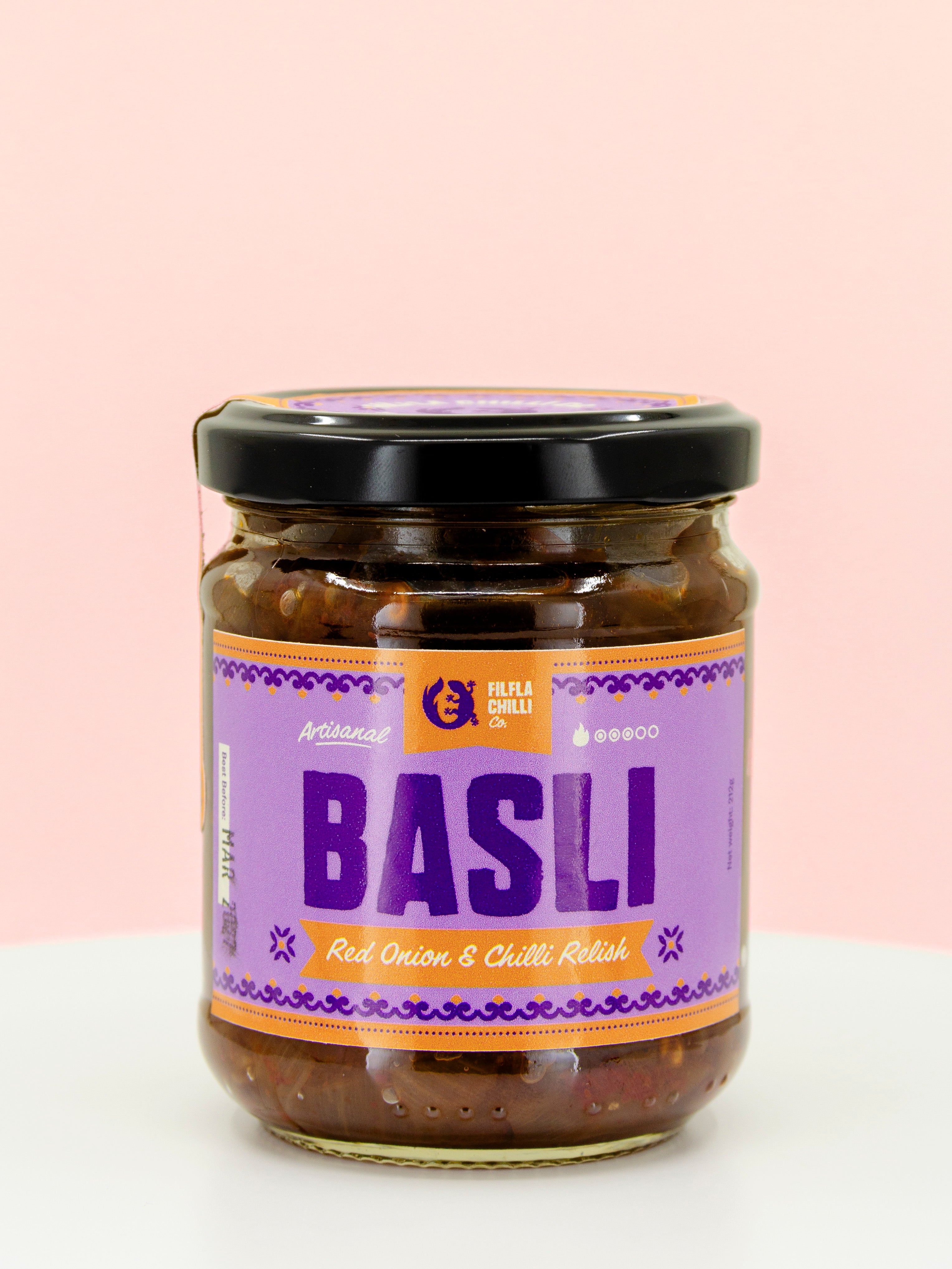 Basli Red Onion & Chilli Relish