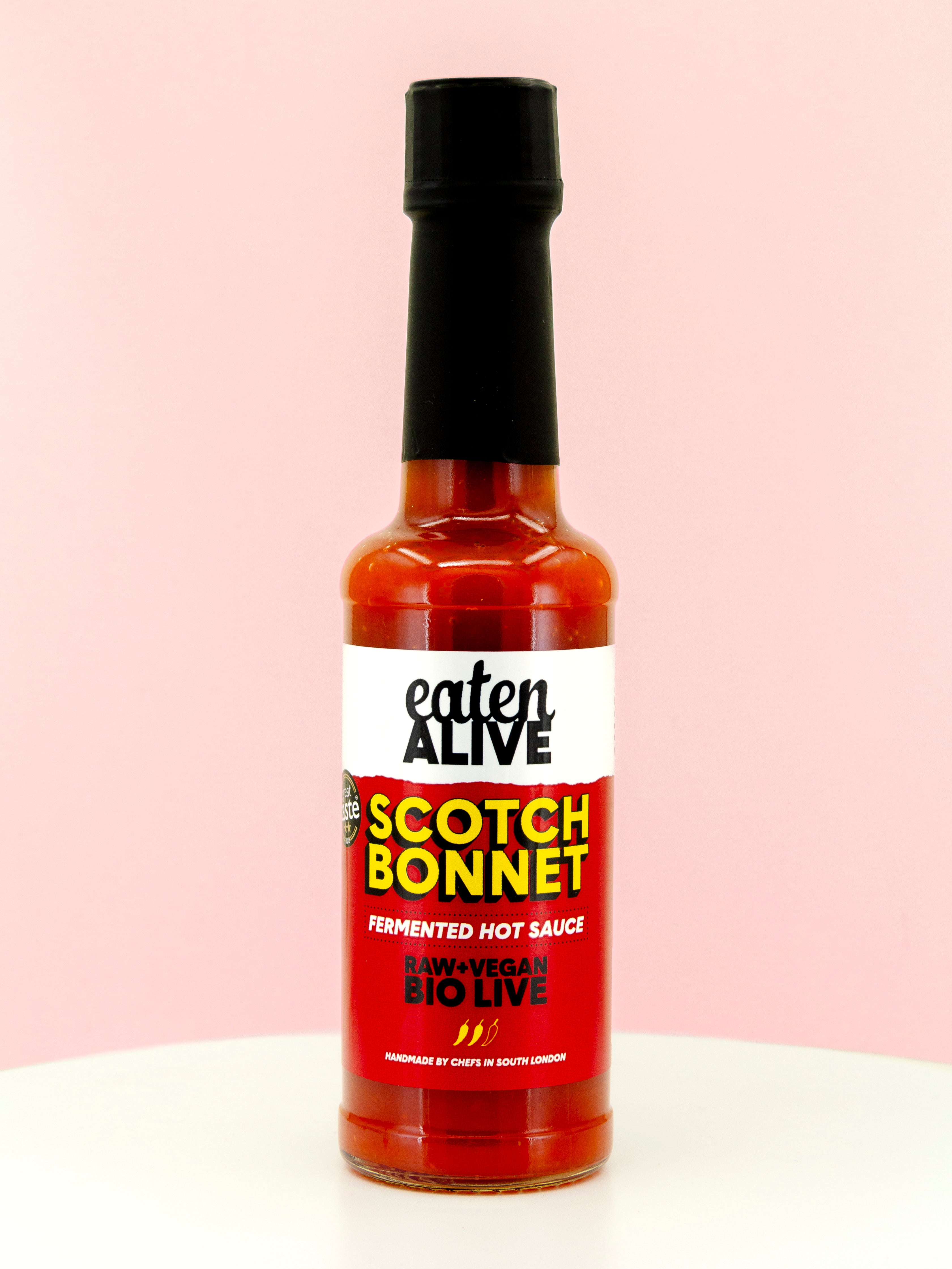 EATEN ALIVE Scotch Bonnet Hot Sauce