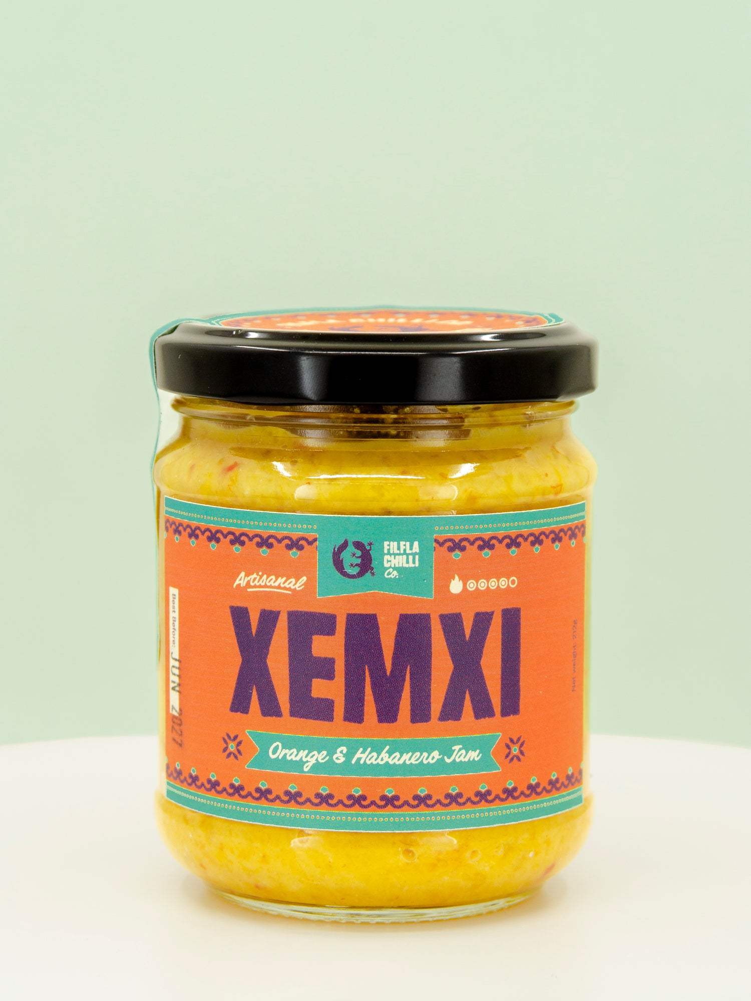 Xemxi Orange Habanero Jam