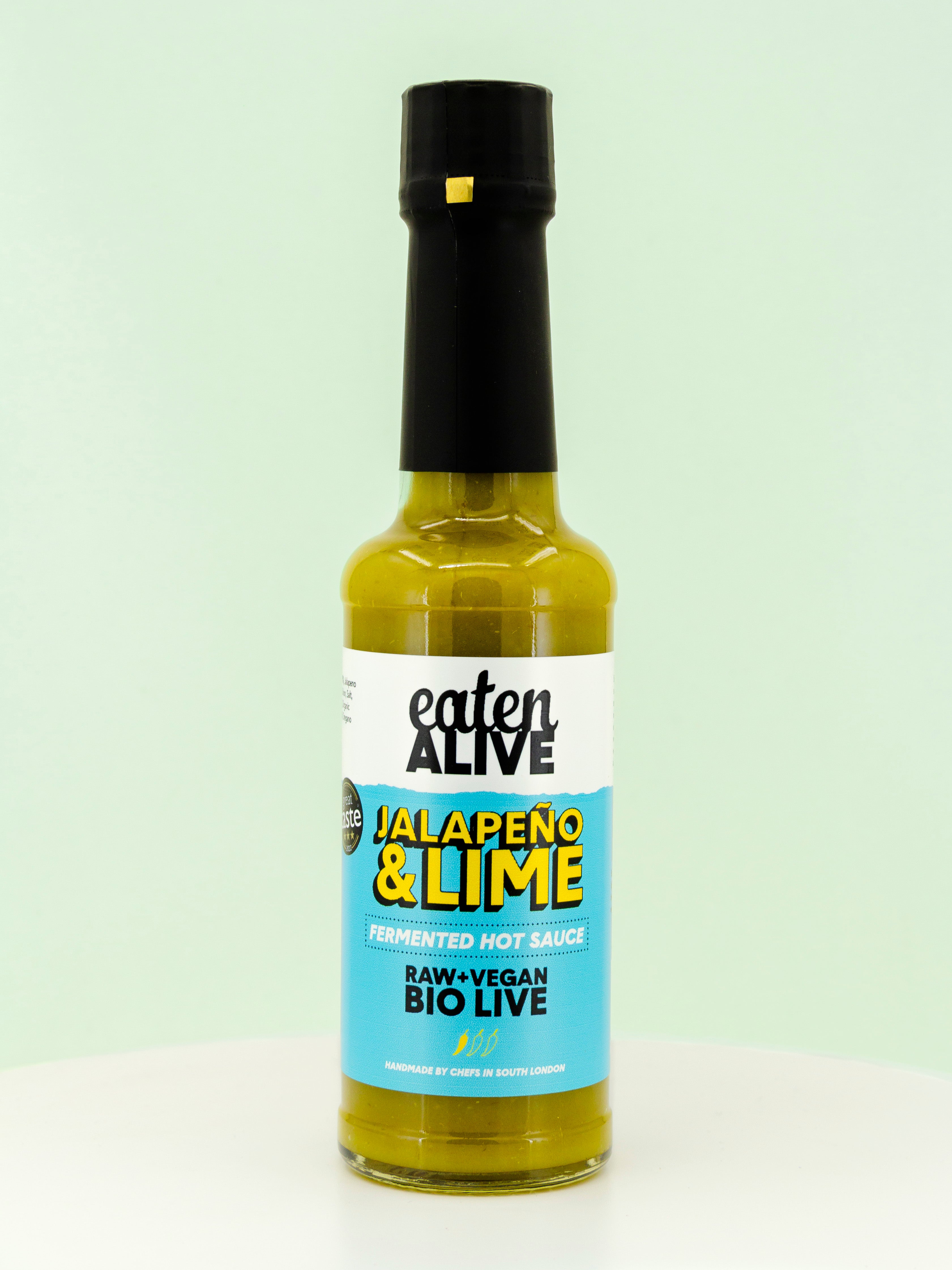 EATEN ALIVE Jalapeño & Lime Hot Sauce