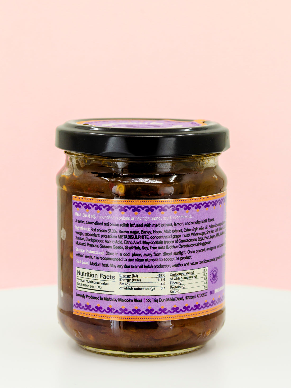 Basli Red Onion & Chilli Relish