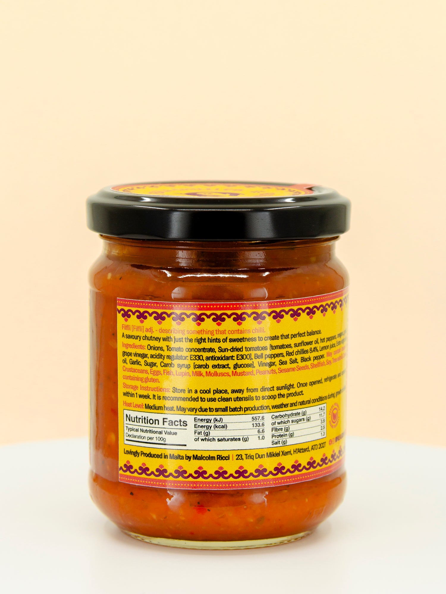 Filfla Maltese Chilli Chutney