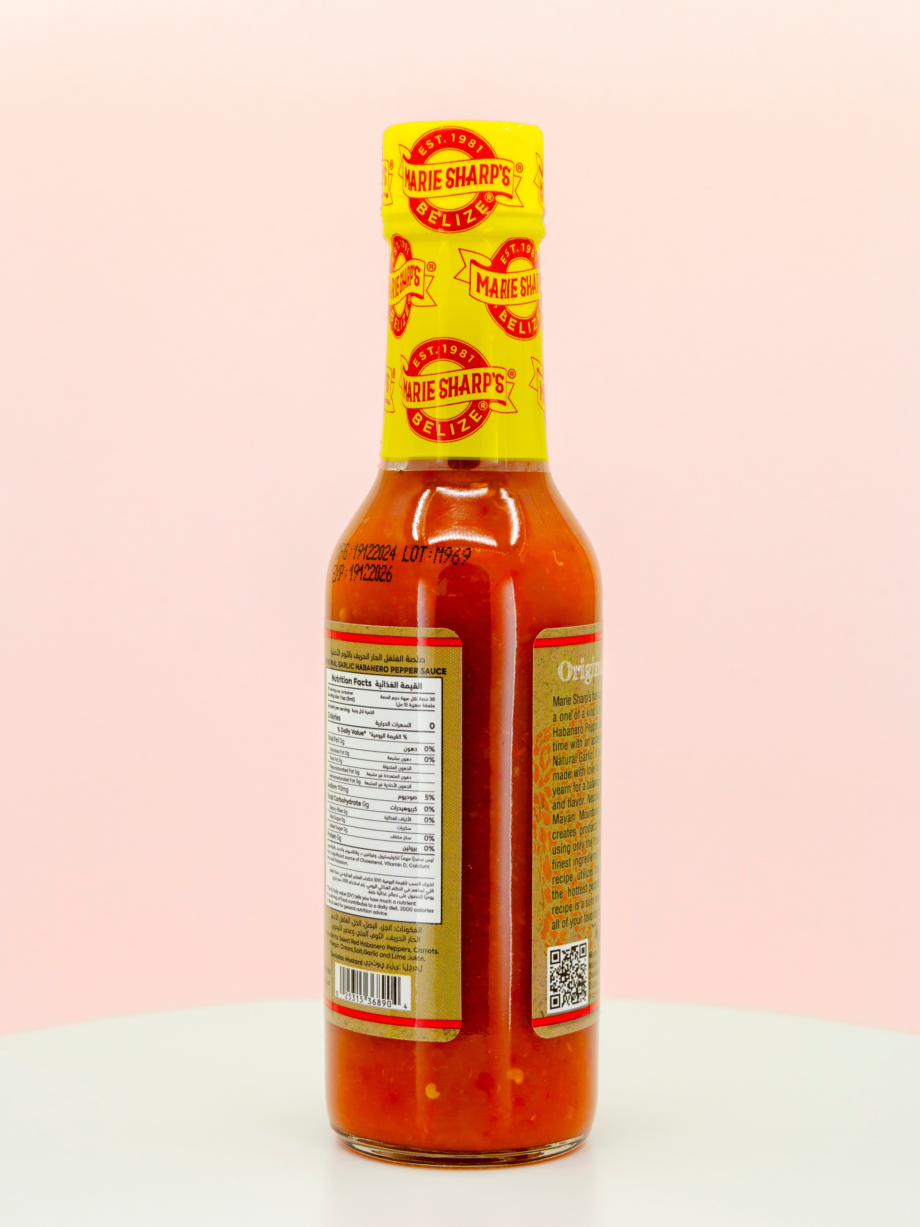Original Garlic Habanero Pepper Hot Sauce