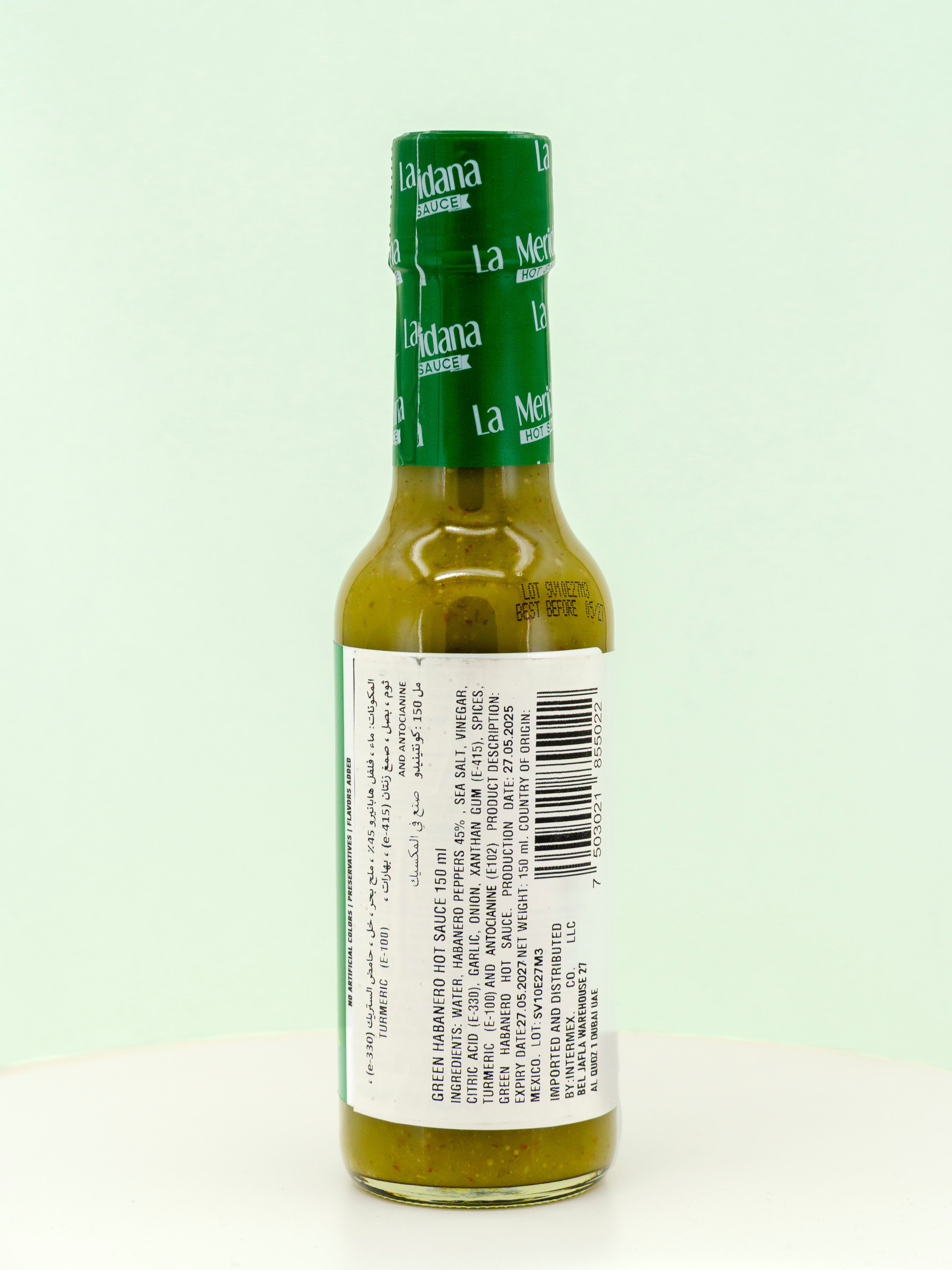 La Meridana Green Habanero Hot Sauce