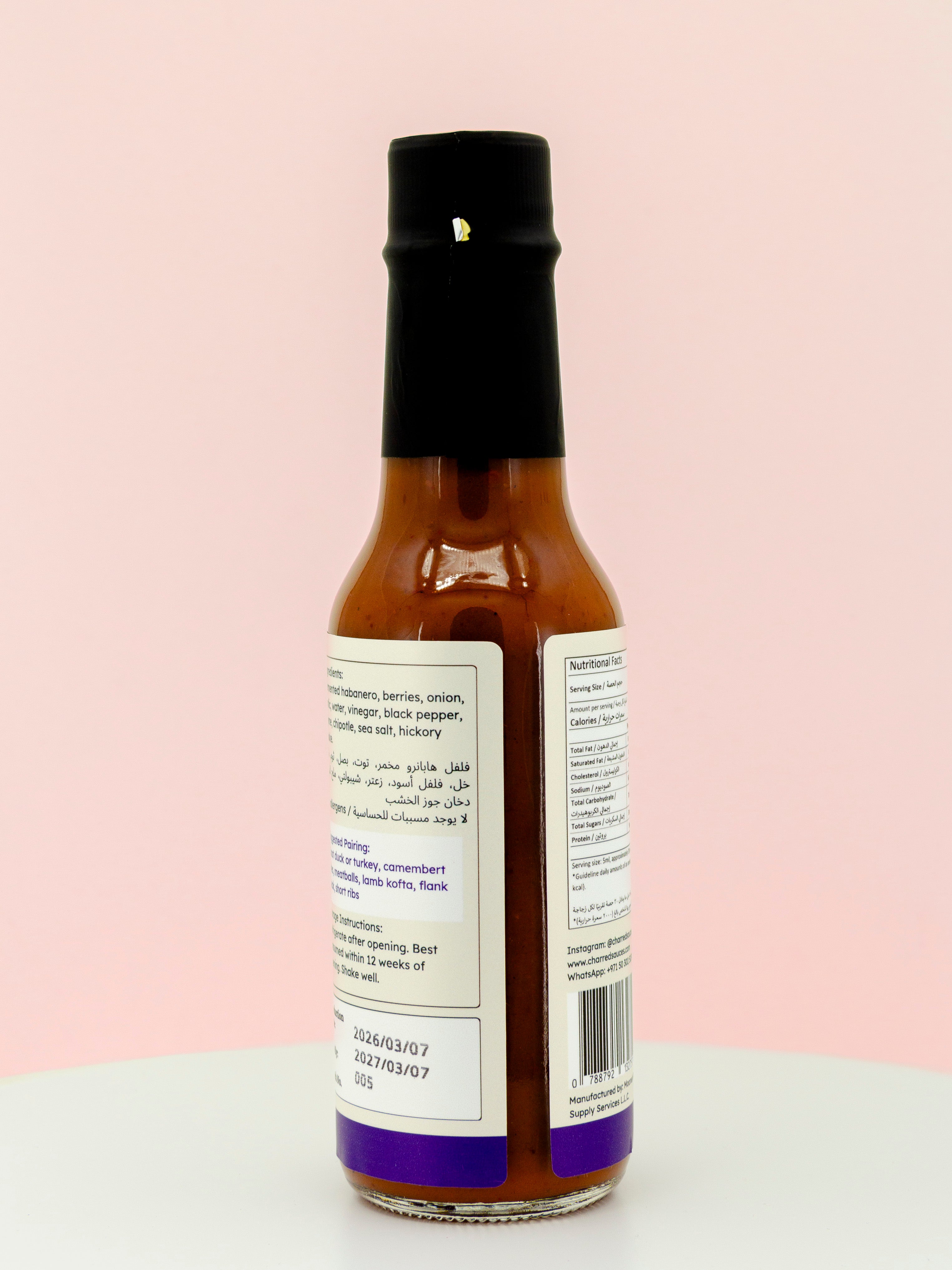 CHARRED Berries Habanero Hot Sauce