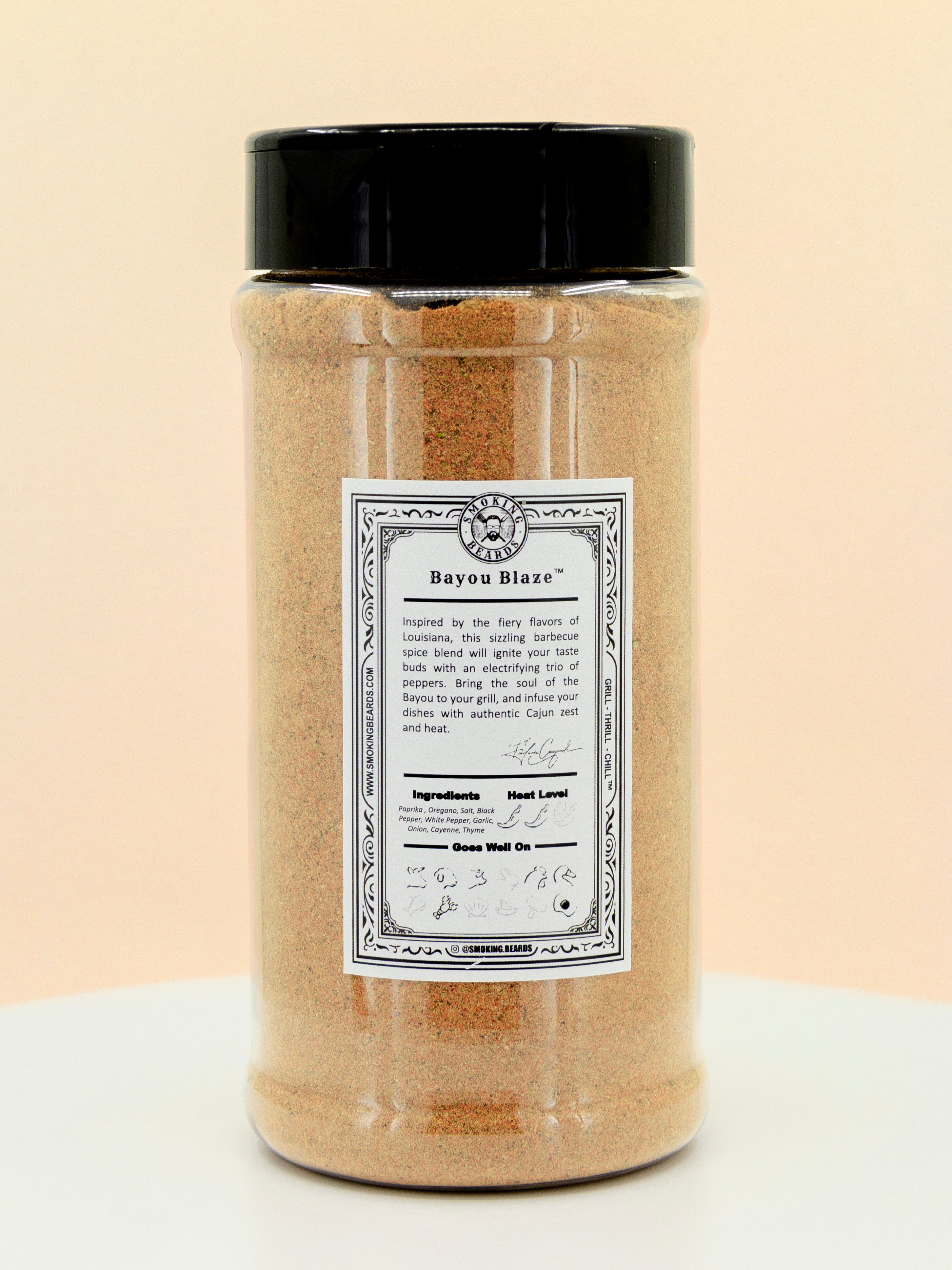 The Bayou Blaze Spice Rub (16oz)