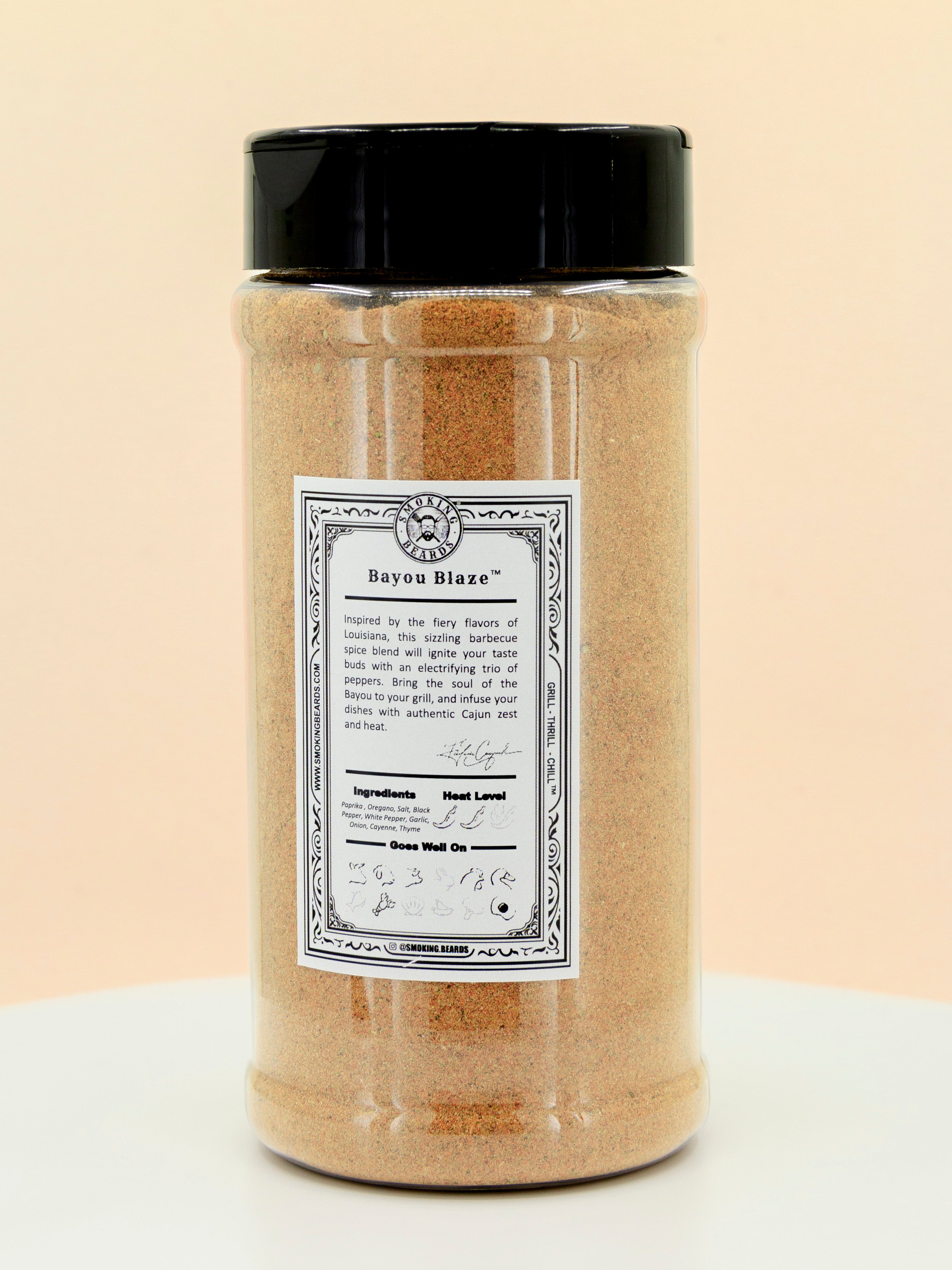 The Bayou Blaze Spice Rub (16oz)