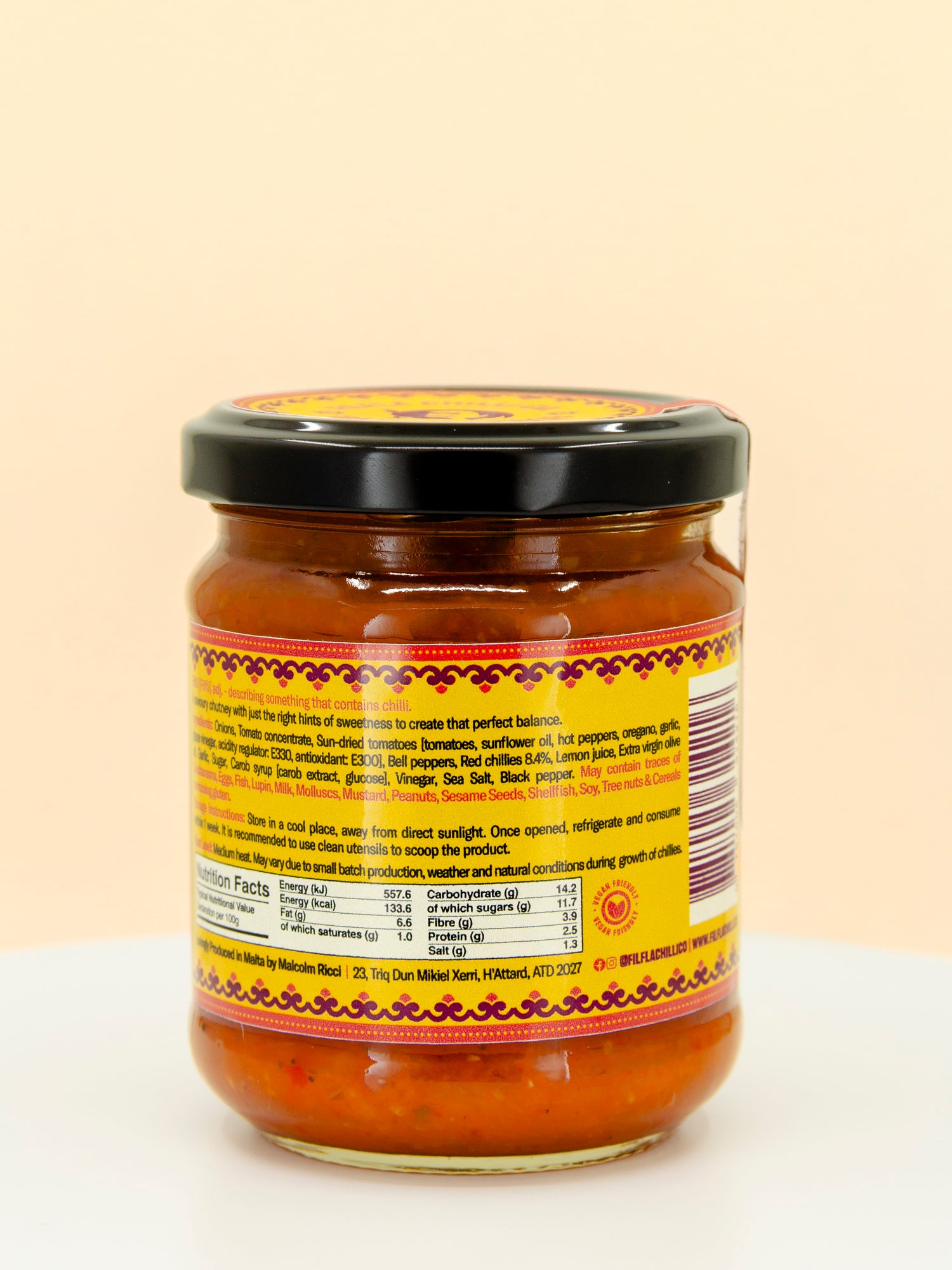 Filfla Maltese Chilli Chutney