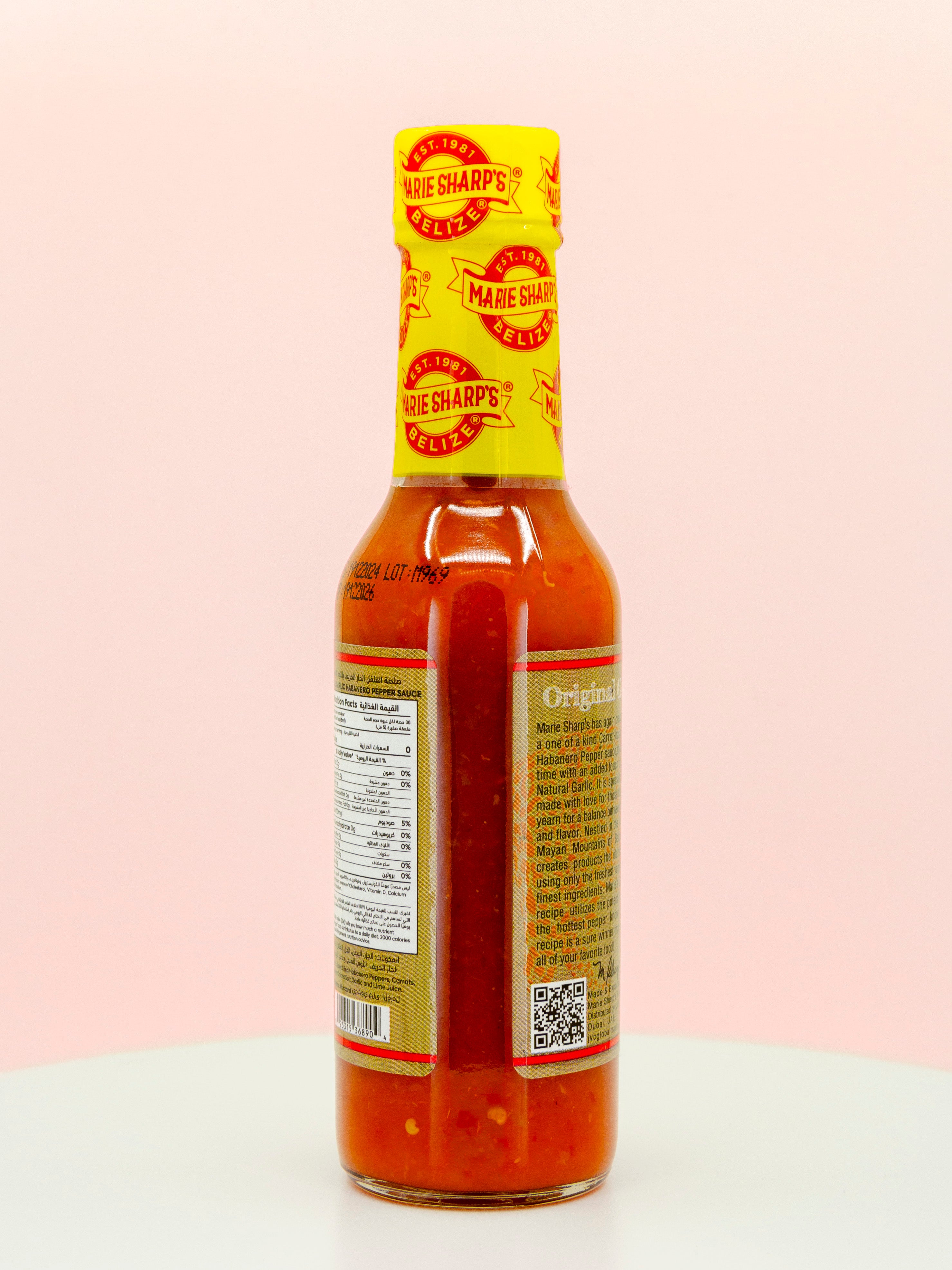 Original Garlic Habanero Pepper Hot Sauce