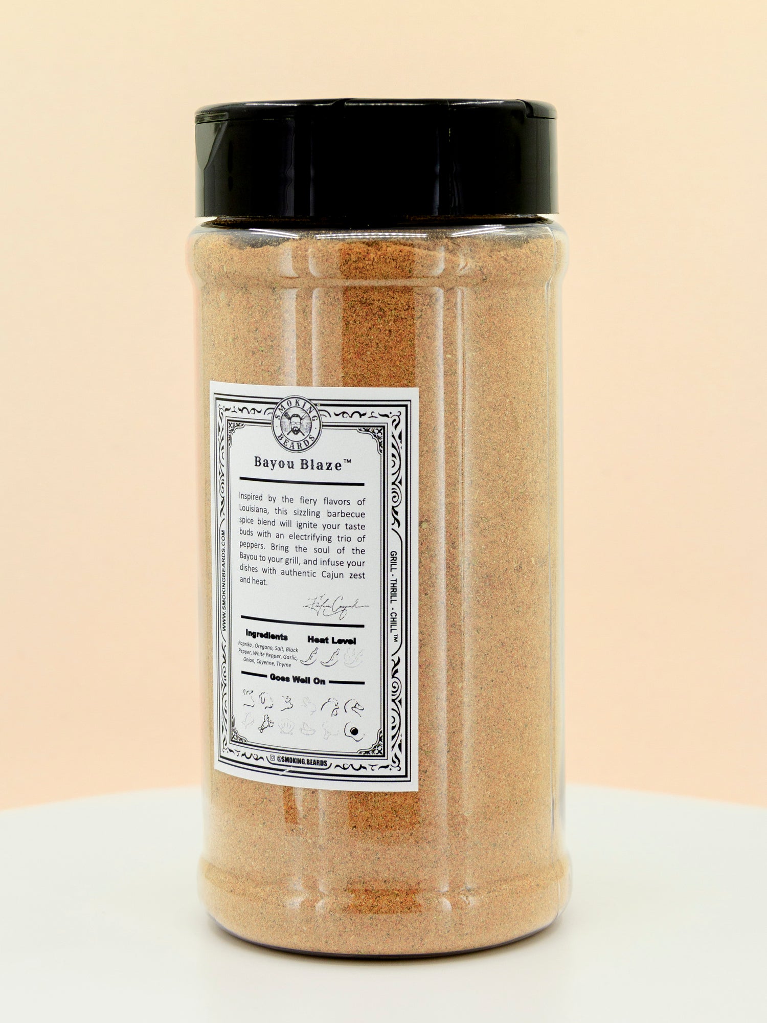 The Bayou Blaze Spice Rub (16oz)