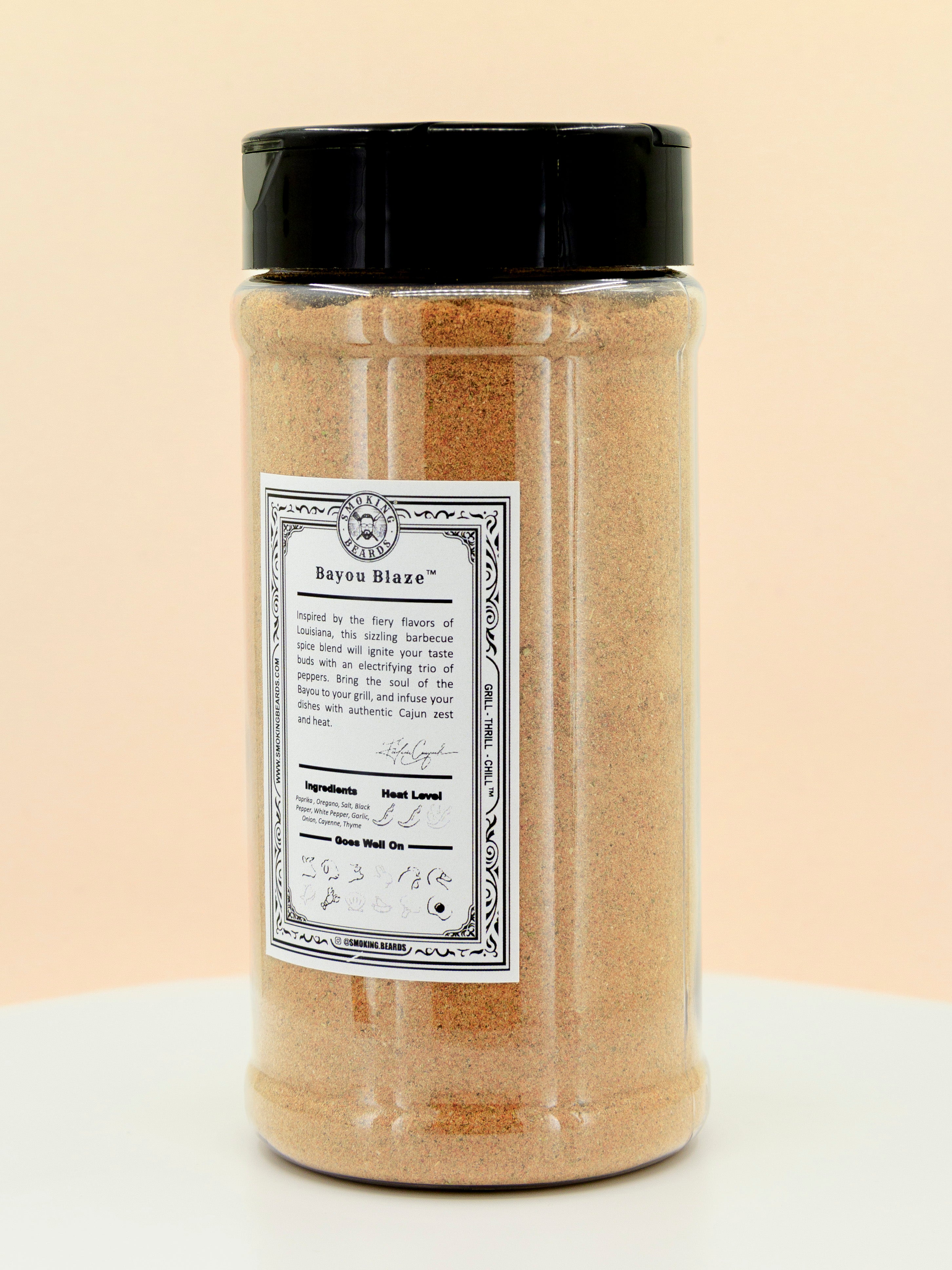 The Bayou Blaze Spice Rub (16oz)