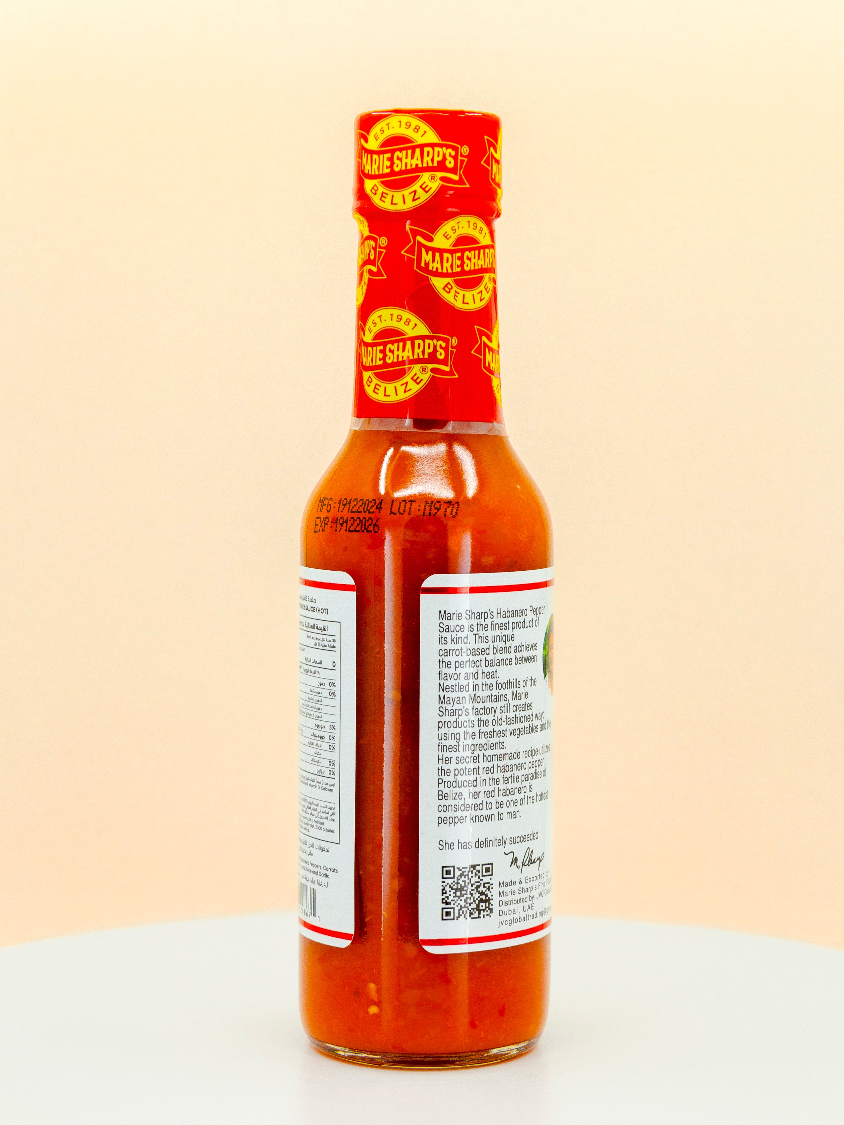 Hot Habanero Pepper Hot Sauce