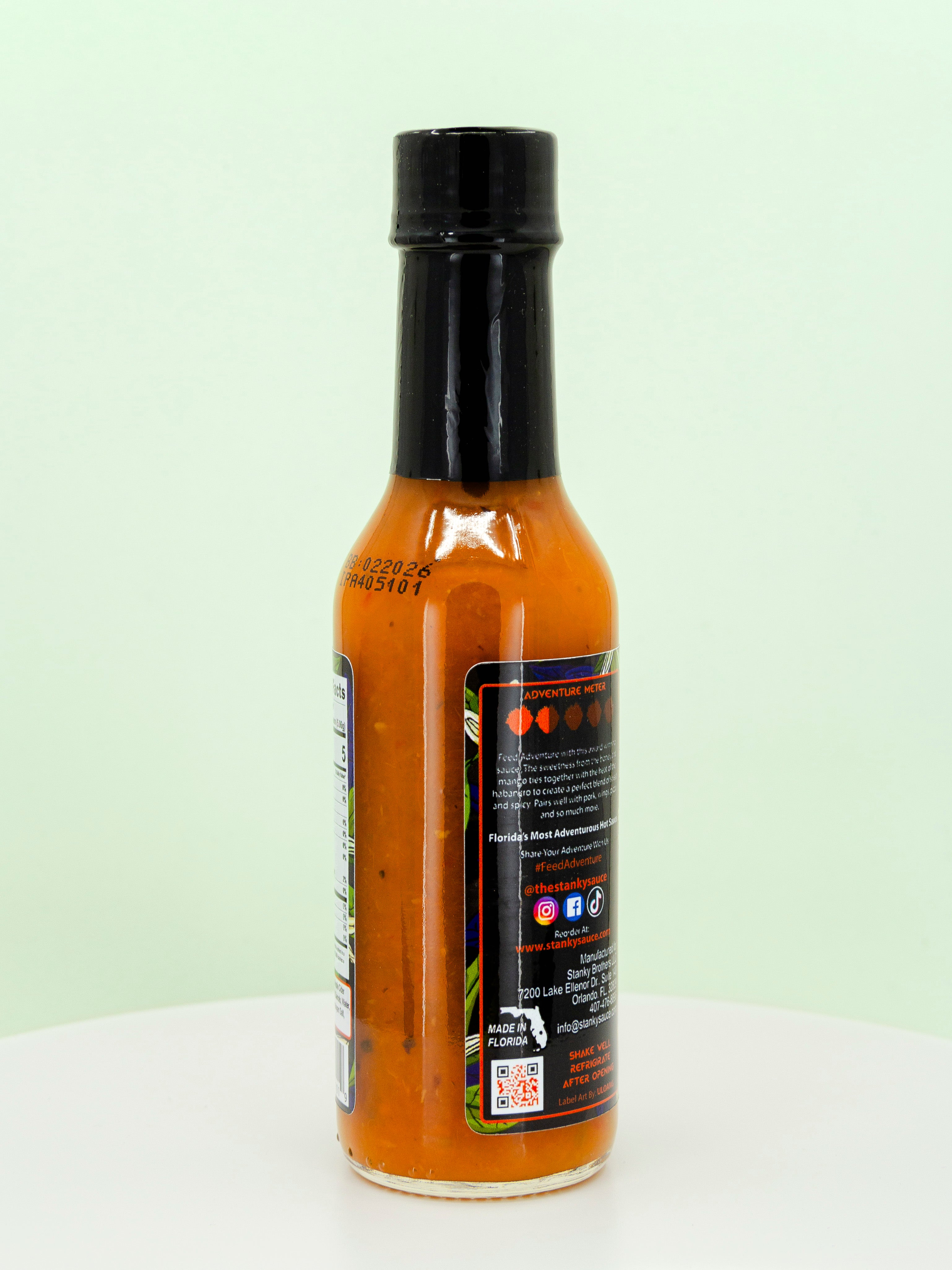 Honey Mango Habanero Hot Sauce