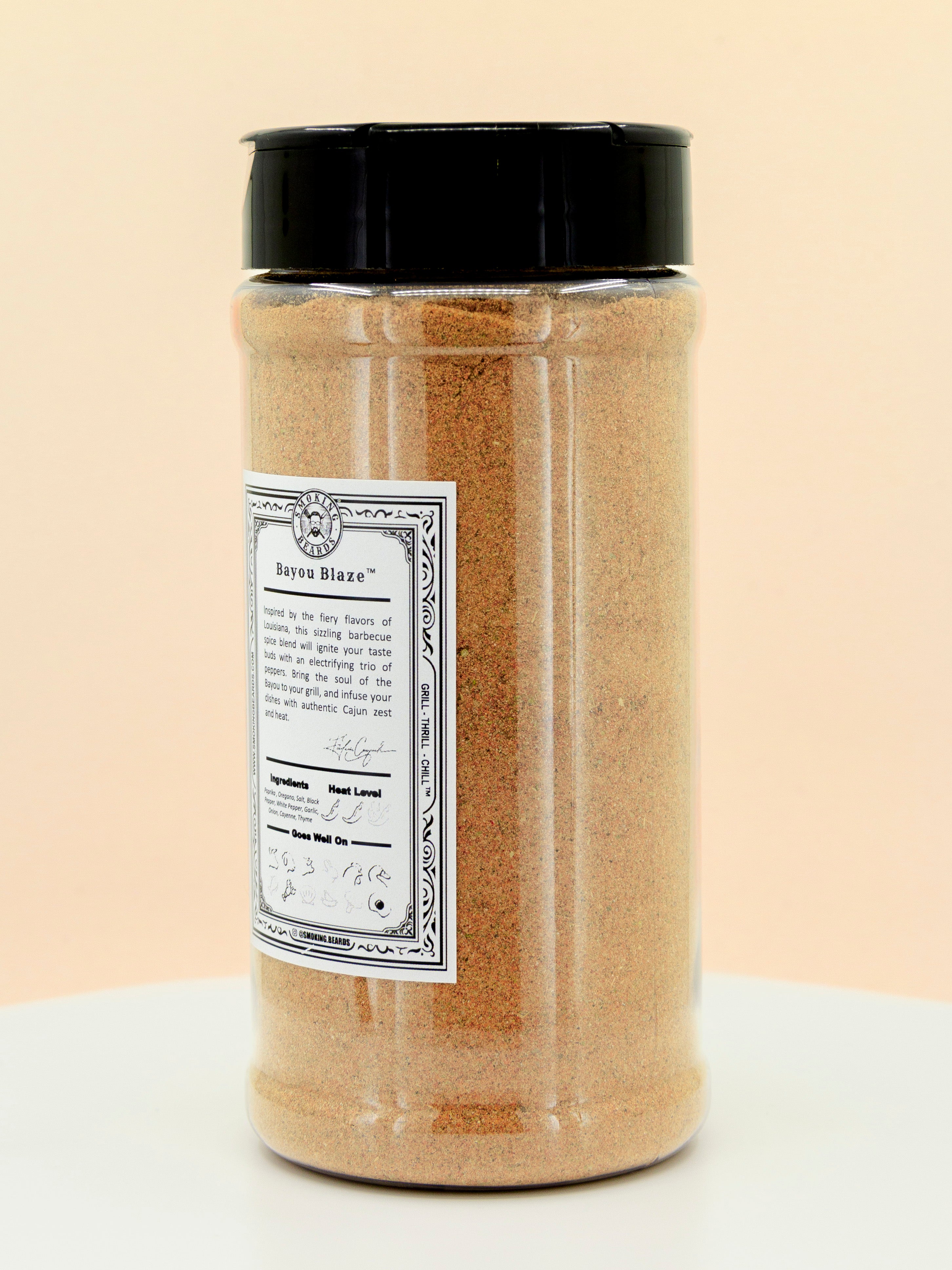 The Bayou Blaze Spice Rub (16oz)