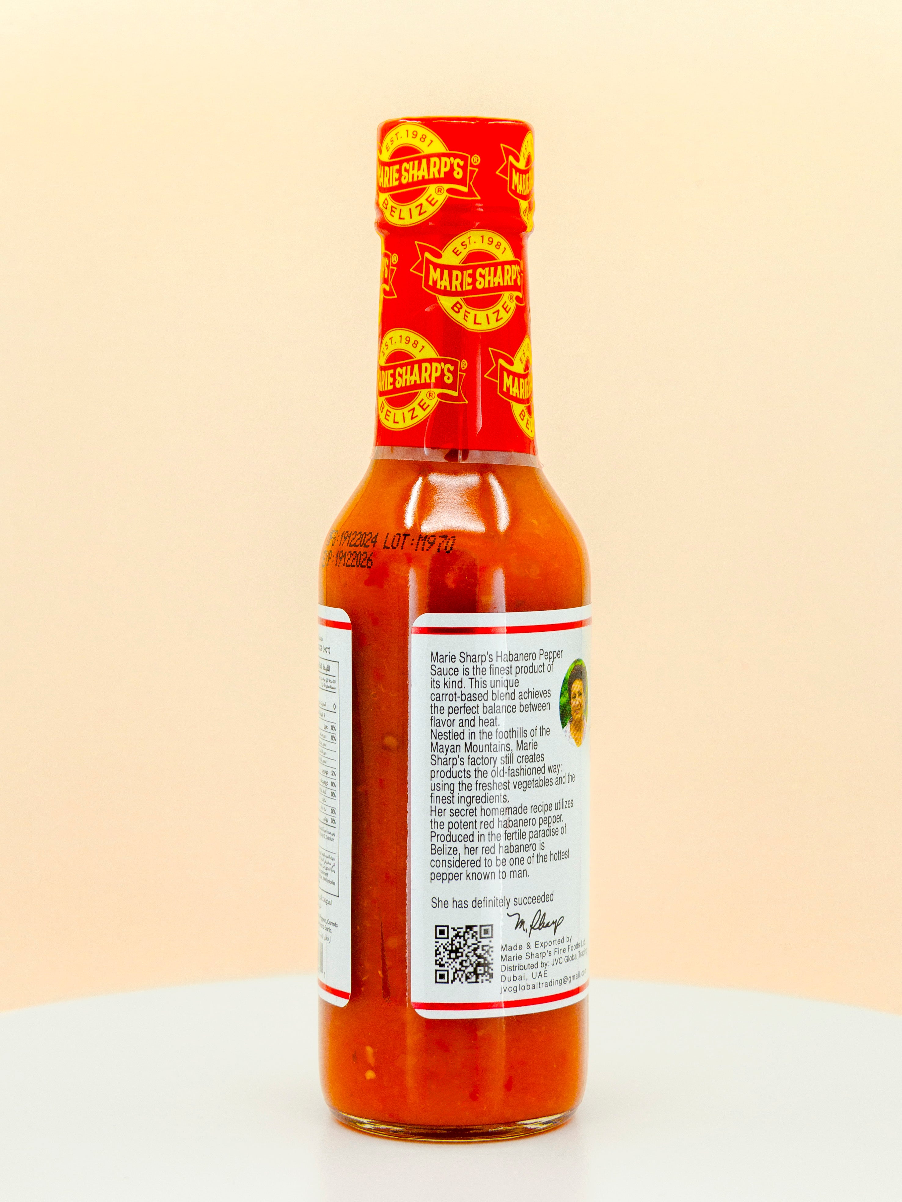 Hot Habanero Pepper Hot Sauce