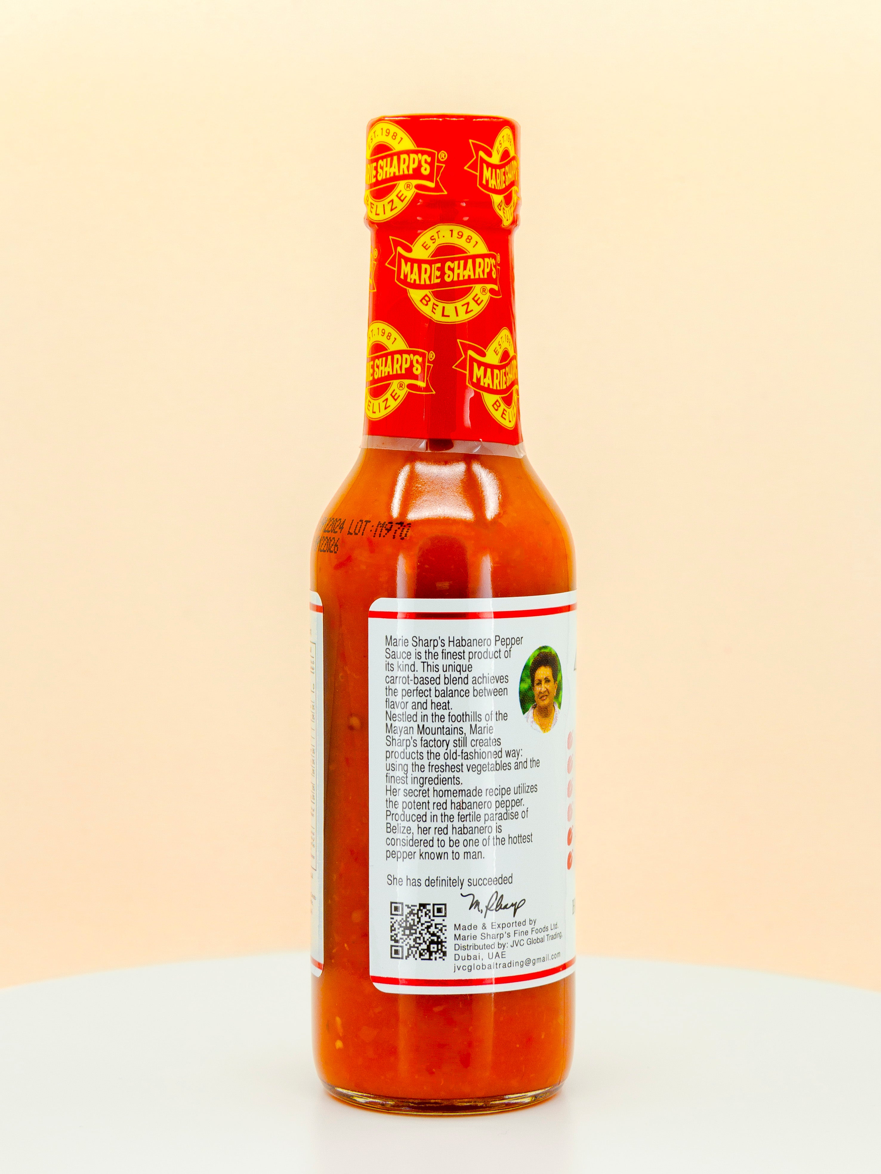 Hot Habanero Pepper Hot Sauce