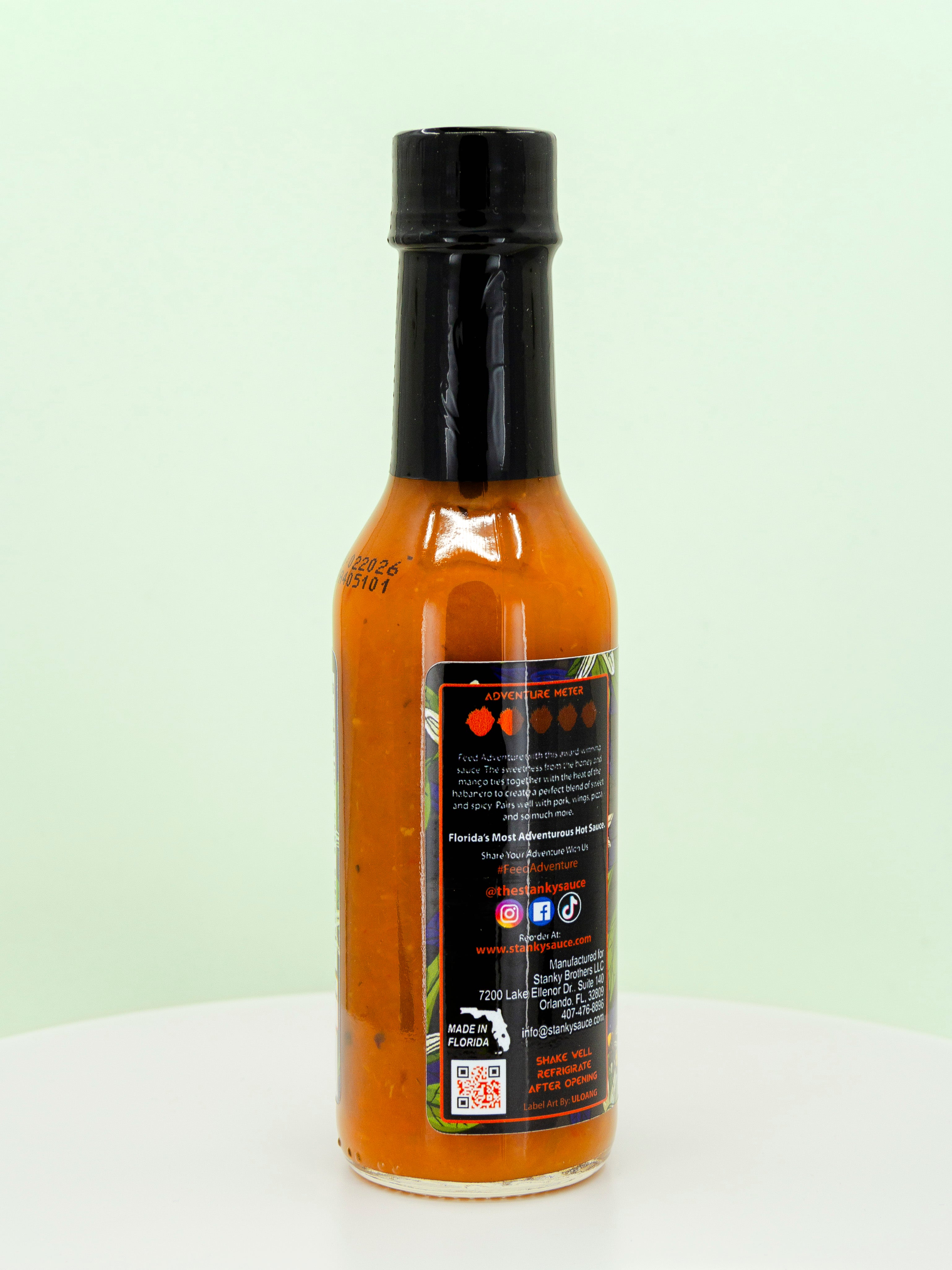 Honey Mango Habanero Hot Sauce