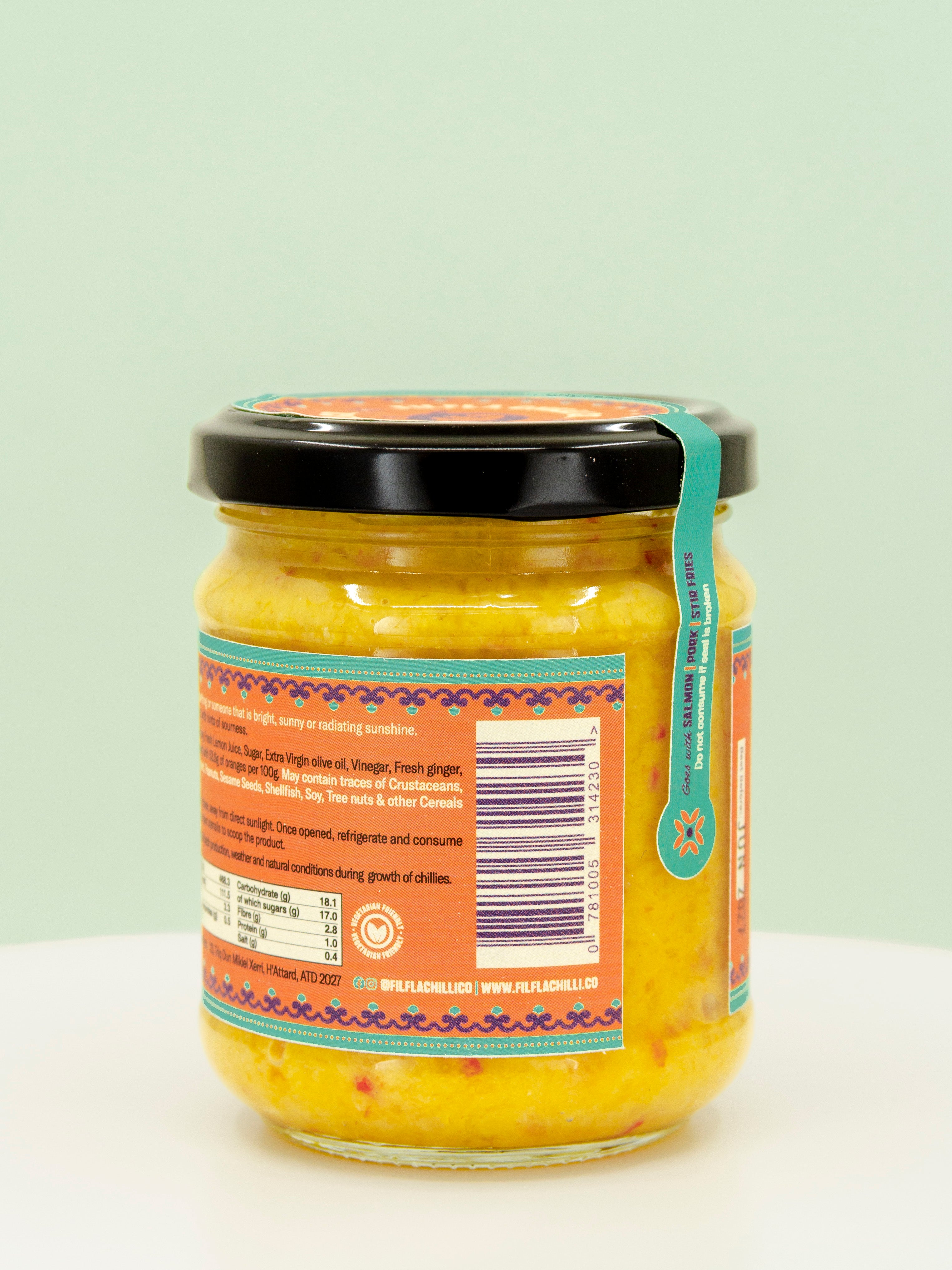 Xemxi Orange Habanero Jam