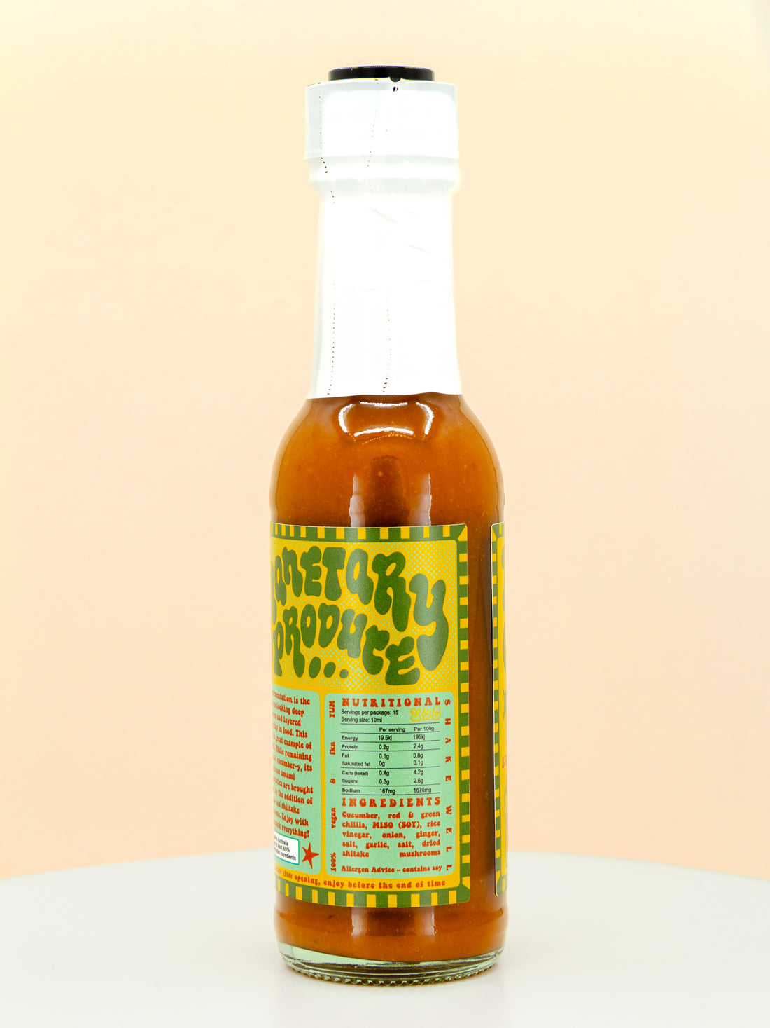 Cucumber Miso Hot Sauce