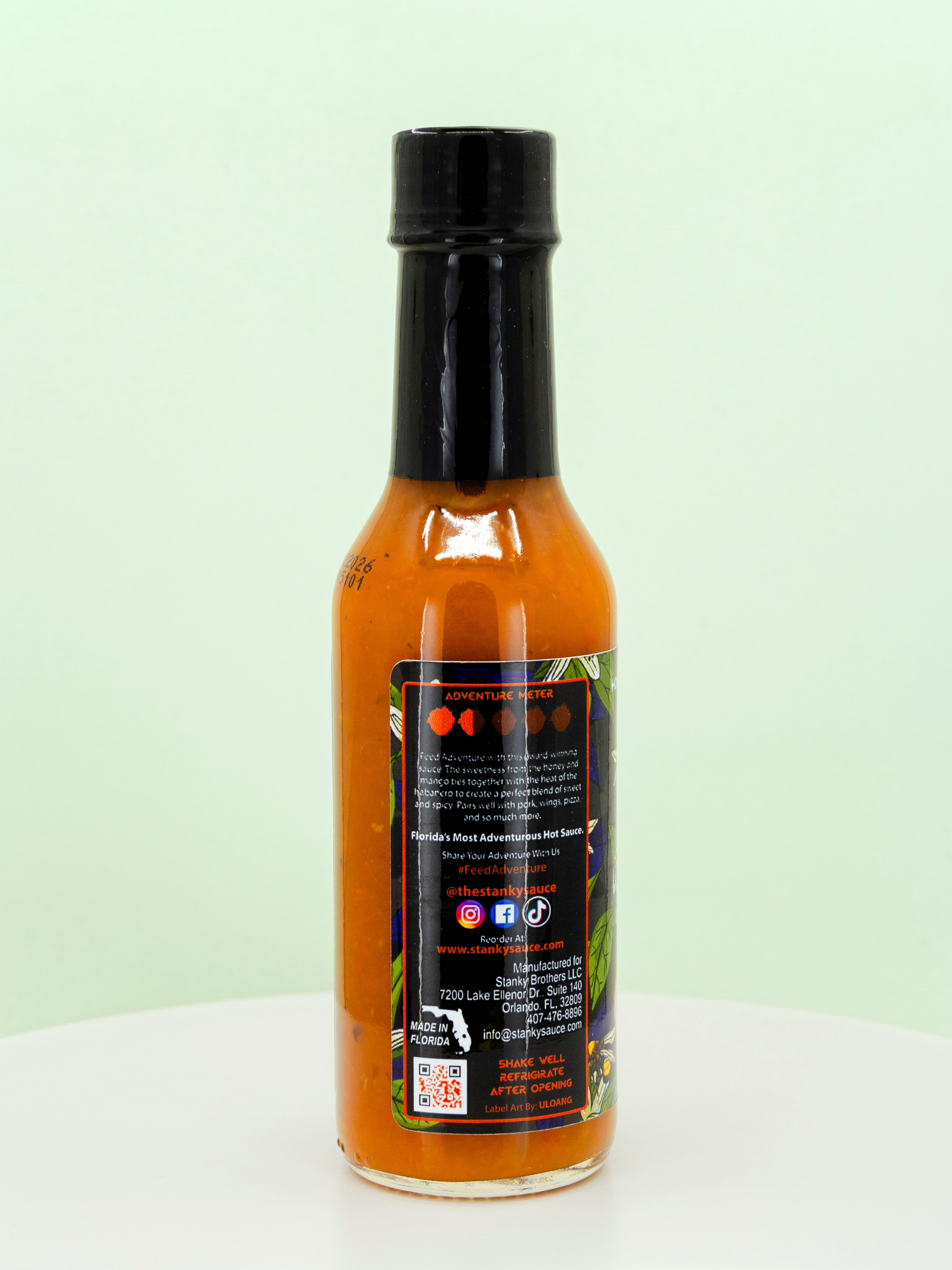 Honey Mango Habanero Hot Sauce