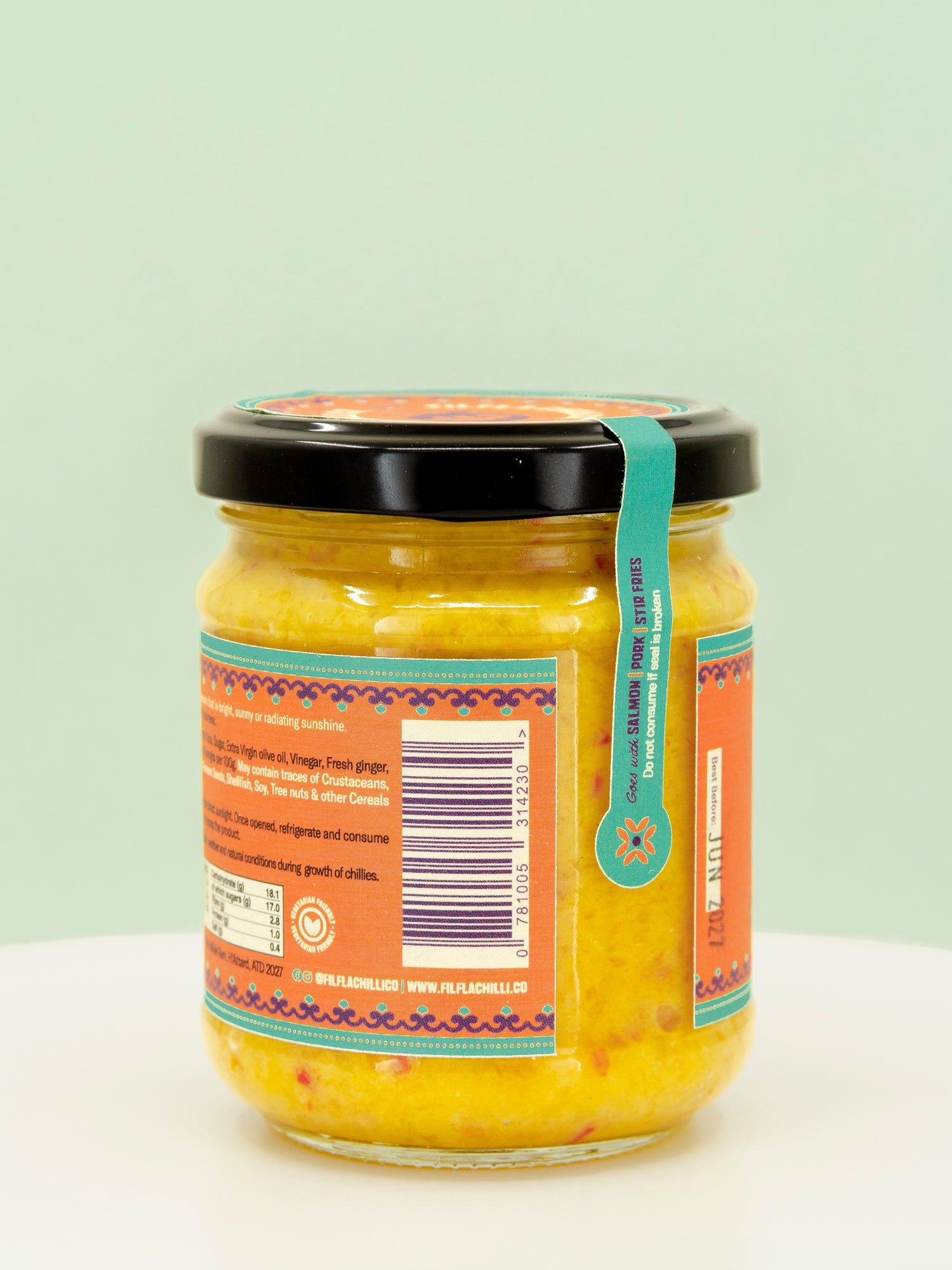 Xemxi Orange Habanero Jam