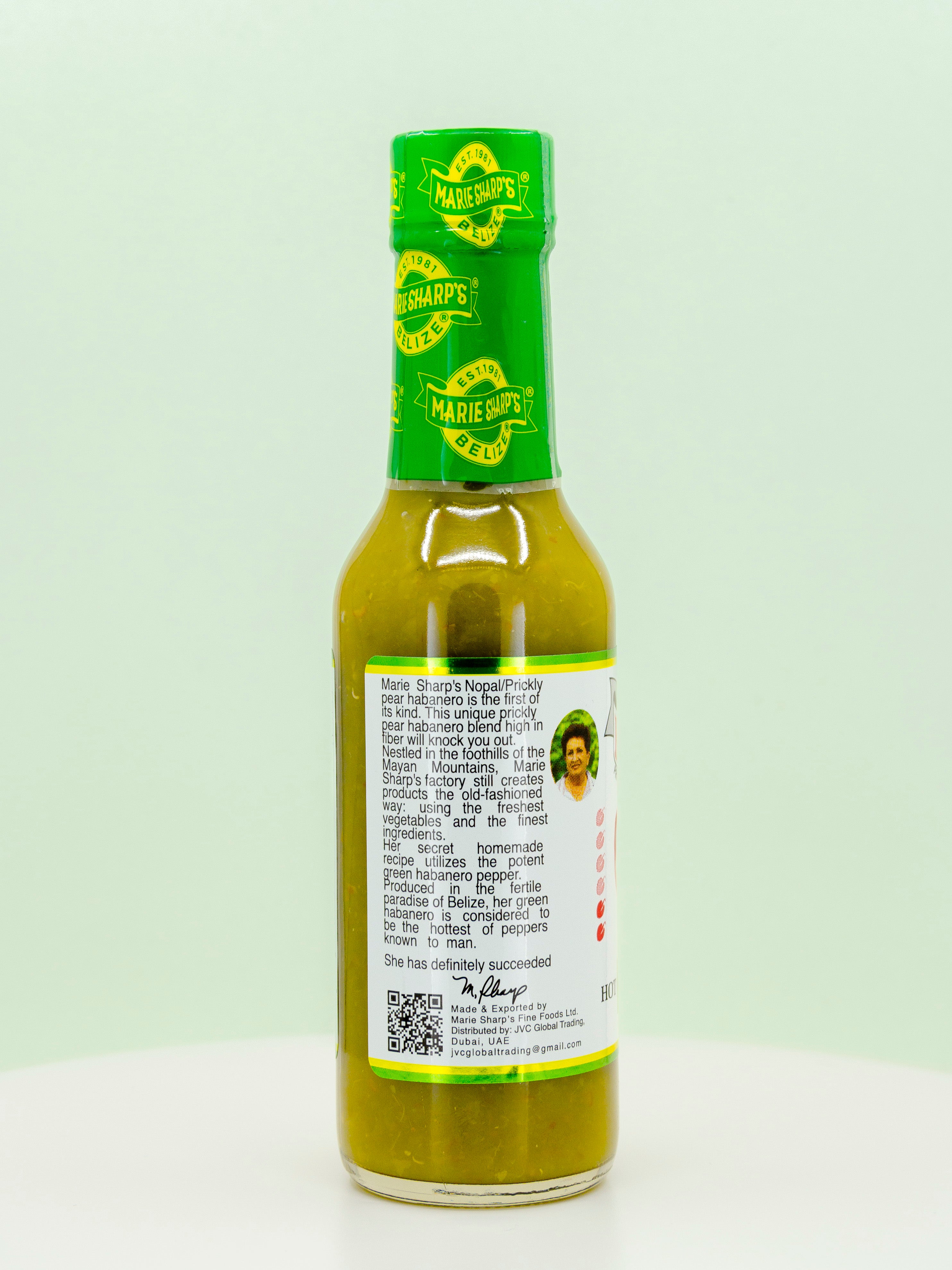 Nopal Green Pepper Hot Sauce