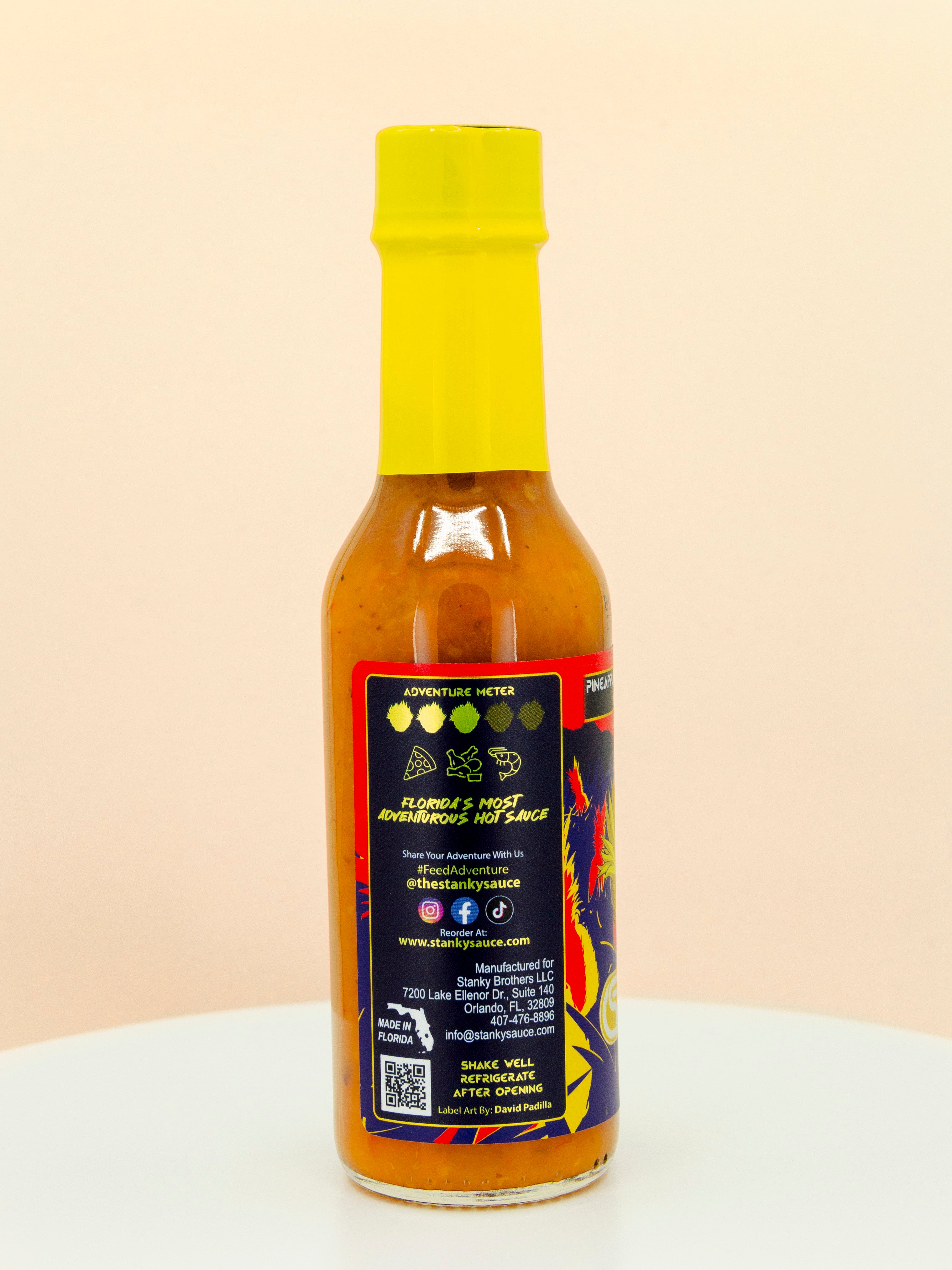 Pineapple Habanero Ghost Hot Sauce