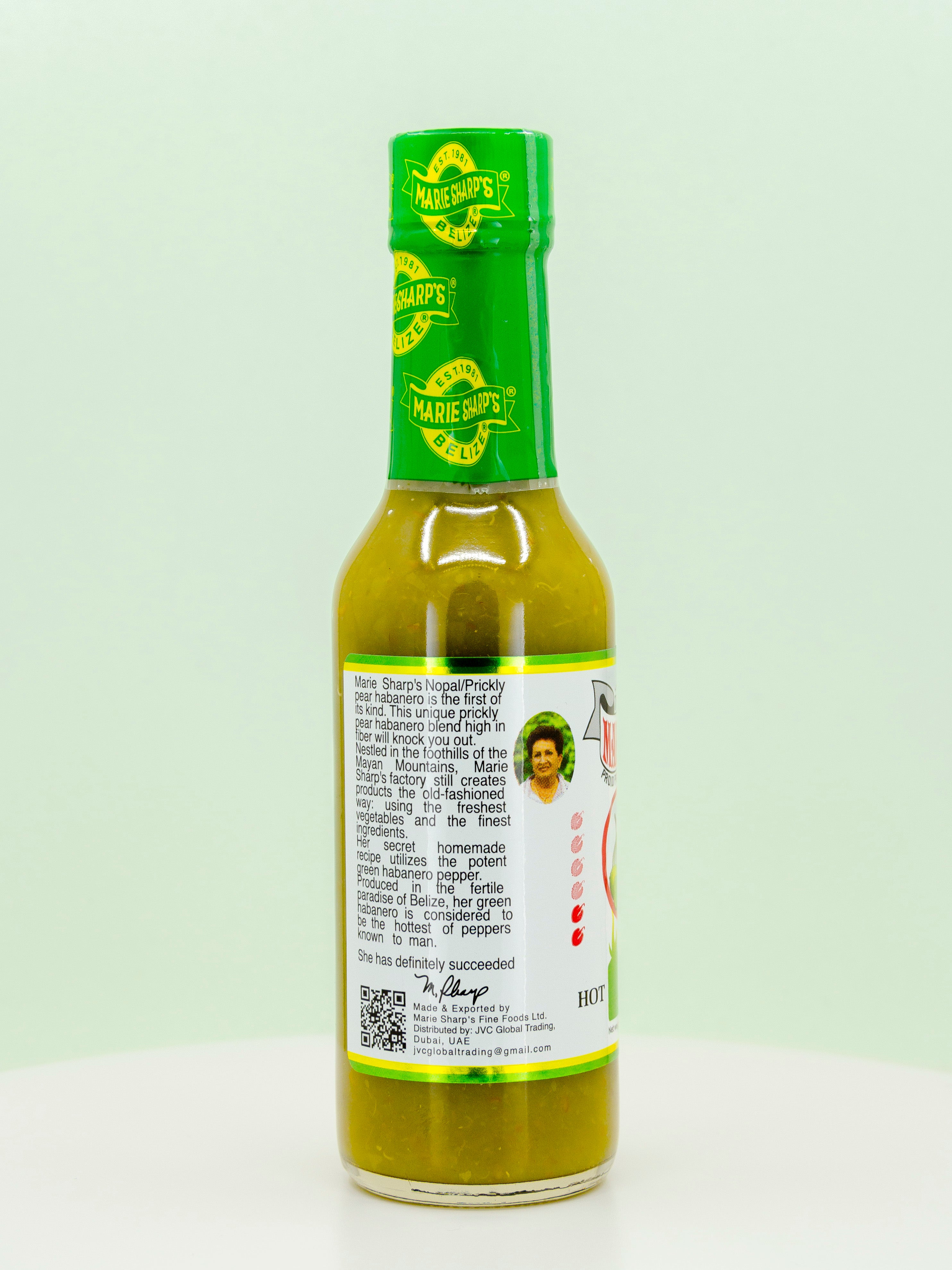 Nopal Green Pepper Hot Sauce
