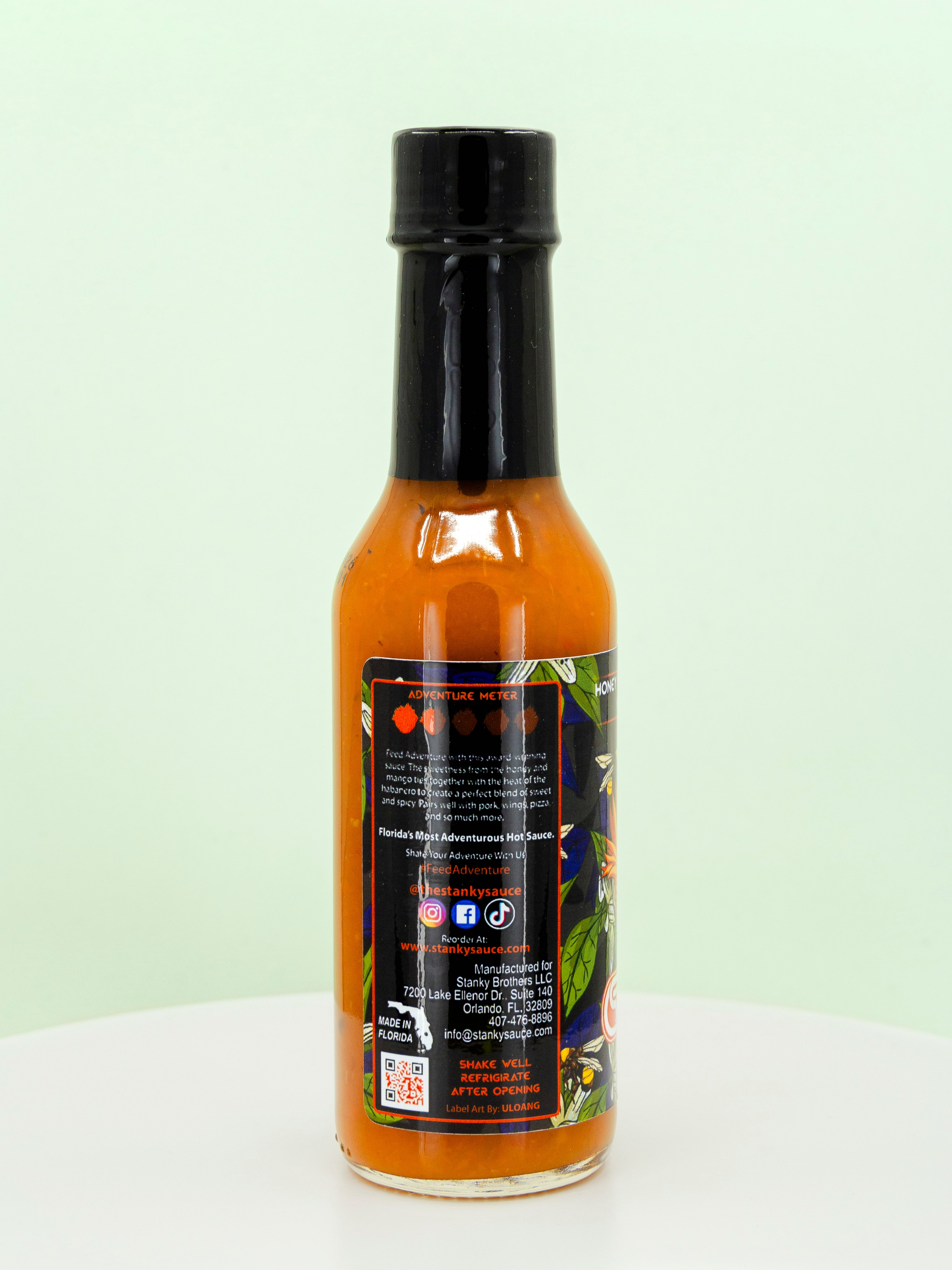 Honey Mango Habanero Hot Sauce