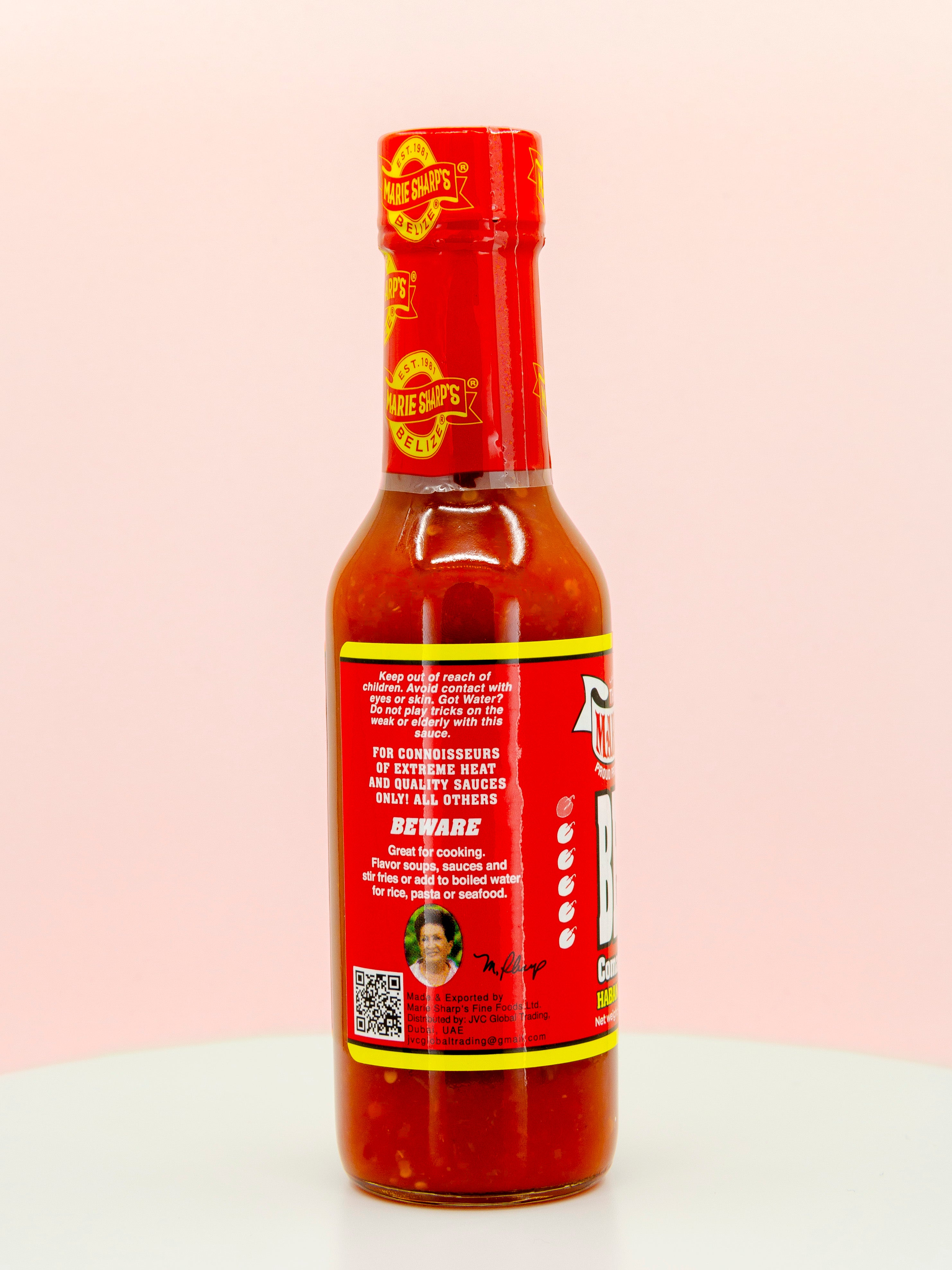 BEWARE Habanero Pepper Hot Sauce