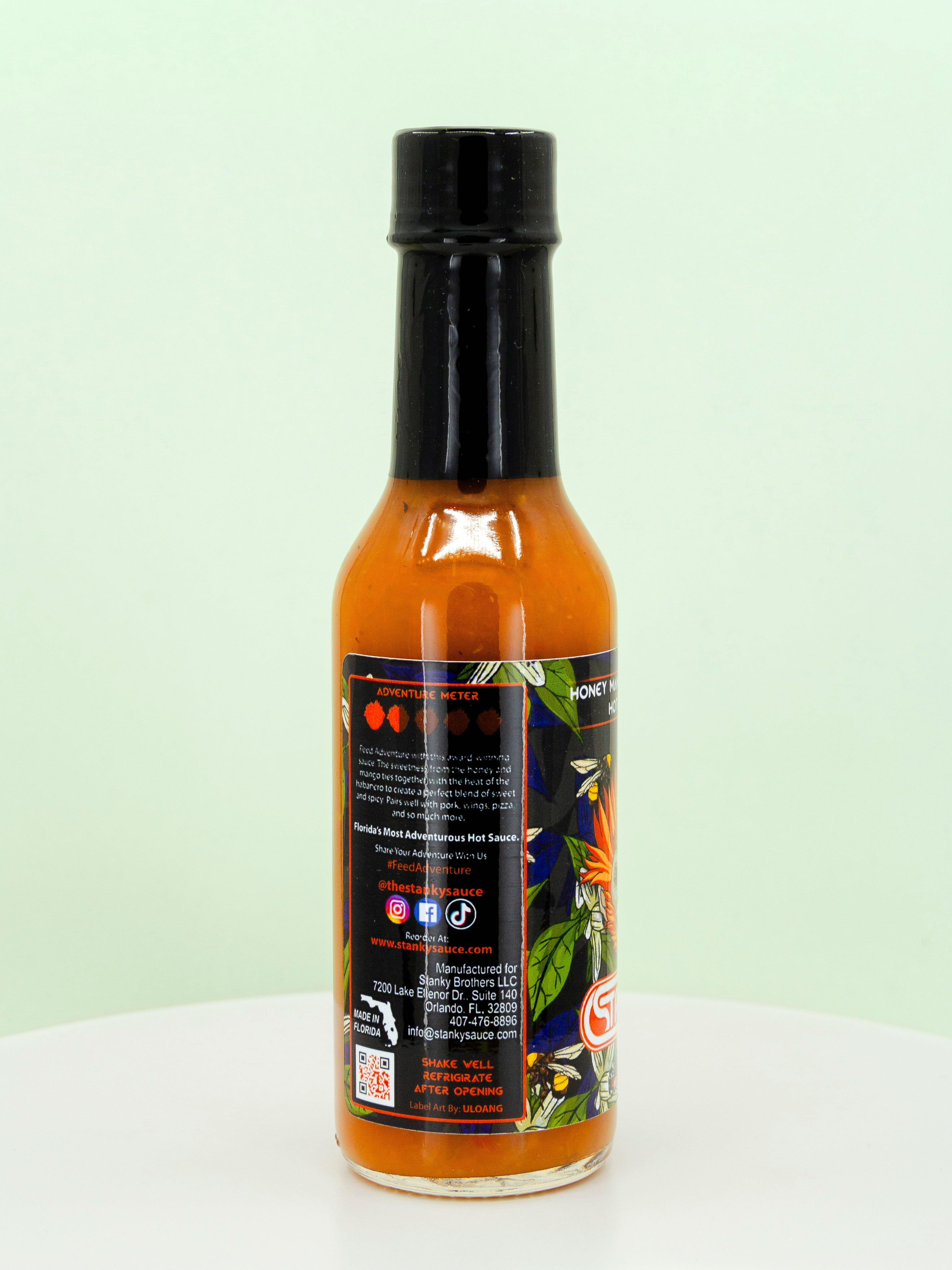 Honey Mango Habanero Hot Sauce