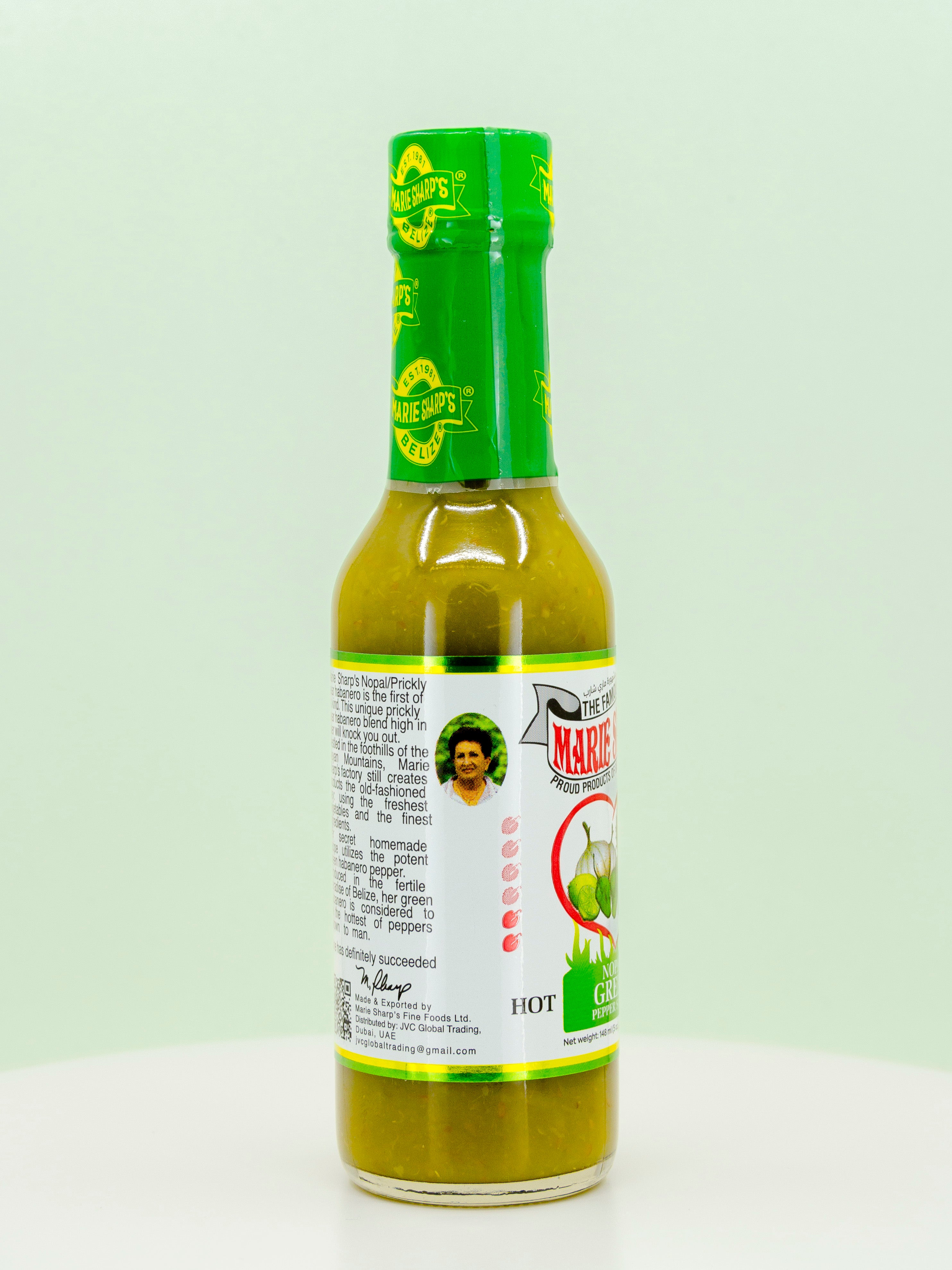 Nopal Green Pepper Hot Sauce