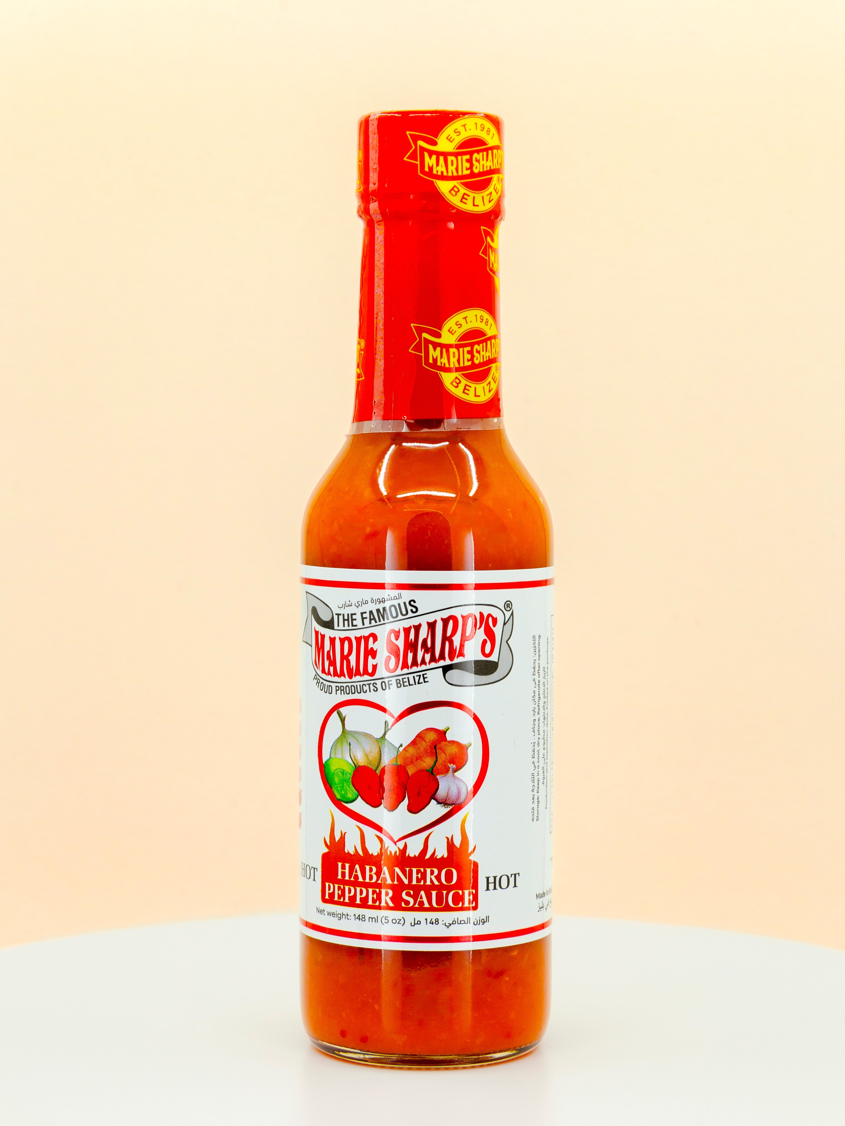 Hot Habanero Pepper Hot Sauce