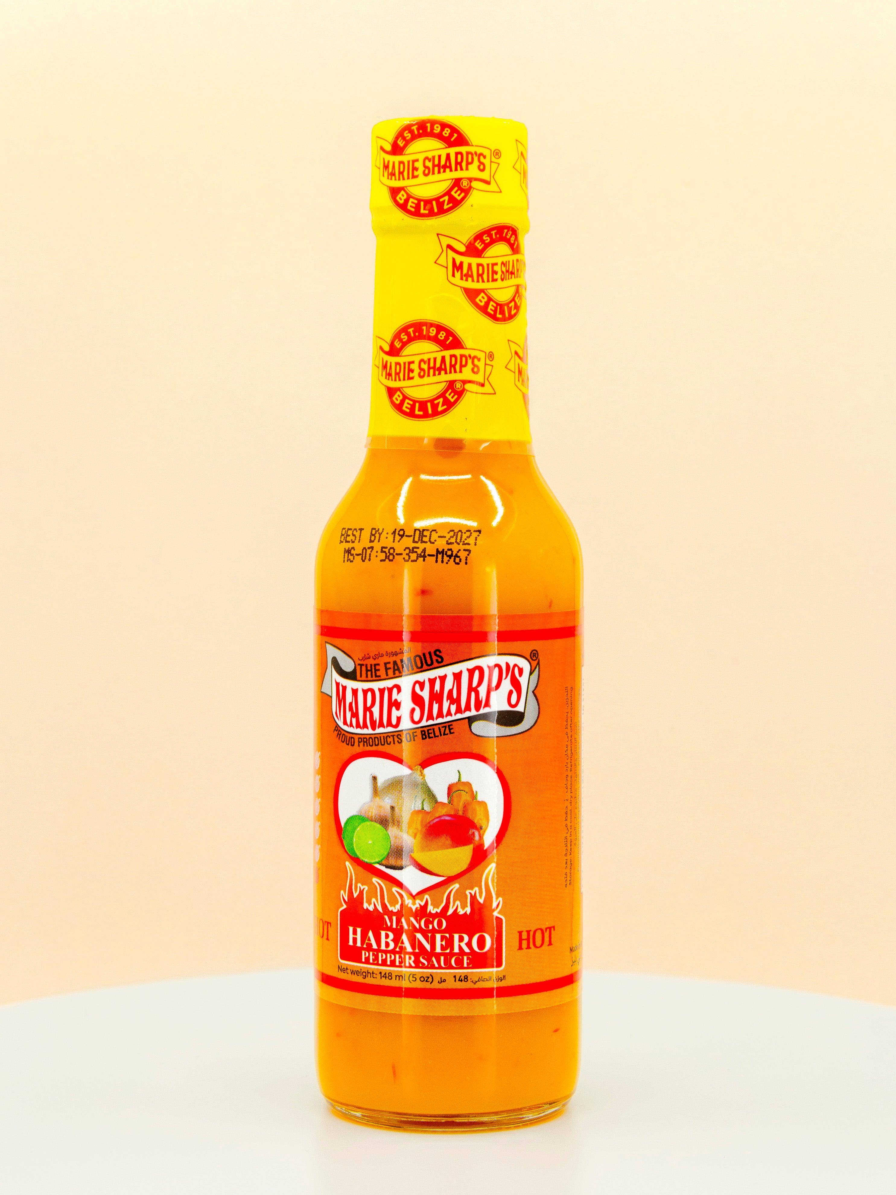 Mango Habanero Pepper Hot Sauce