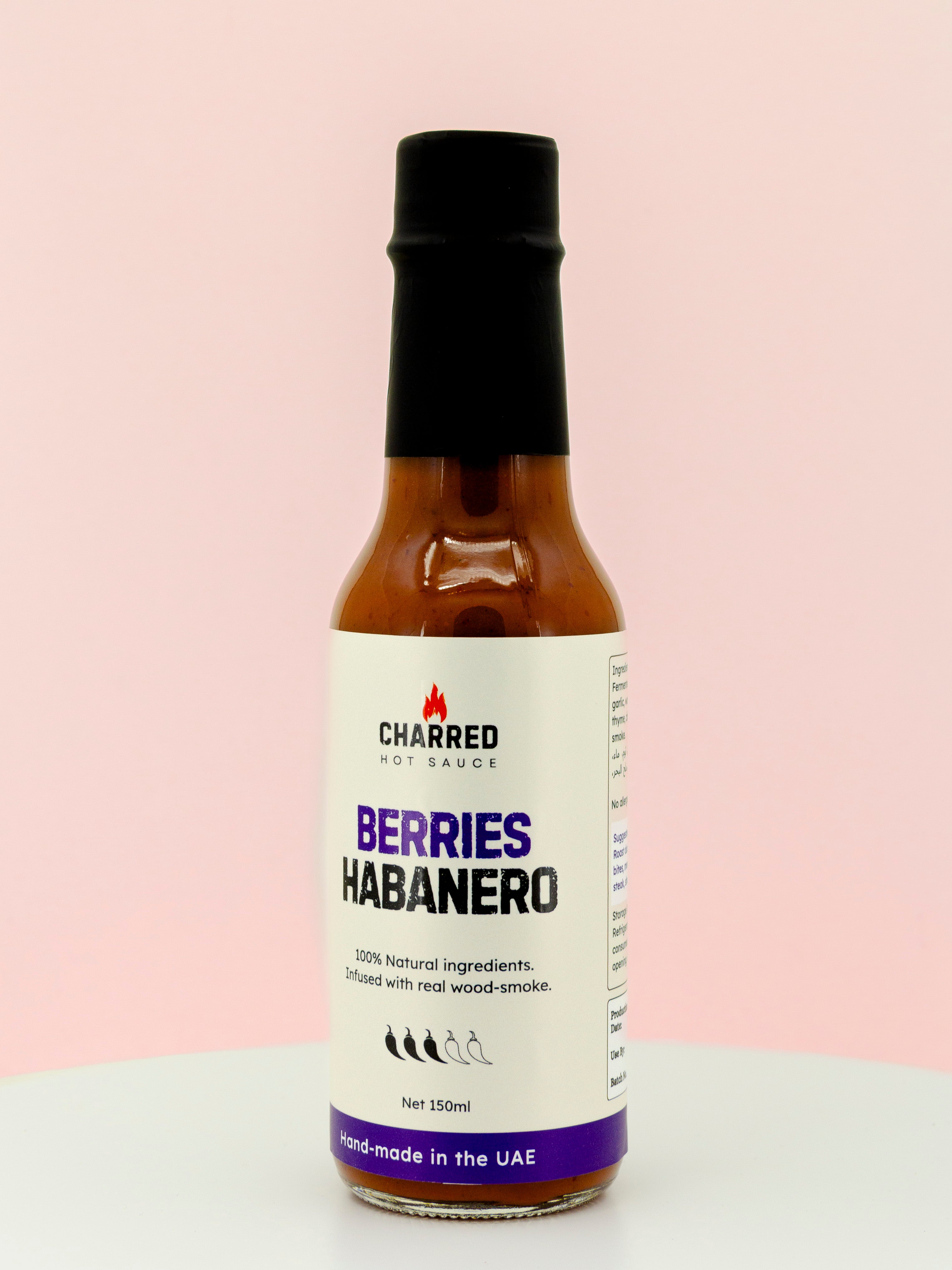 CHARRED Berries Habanero Hot Sauce