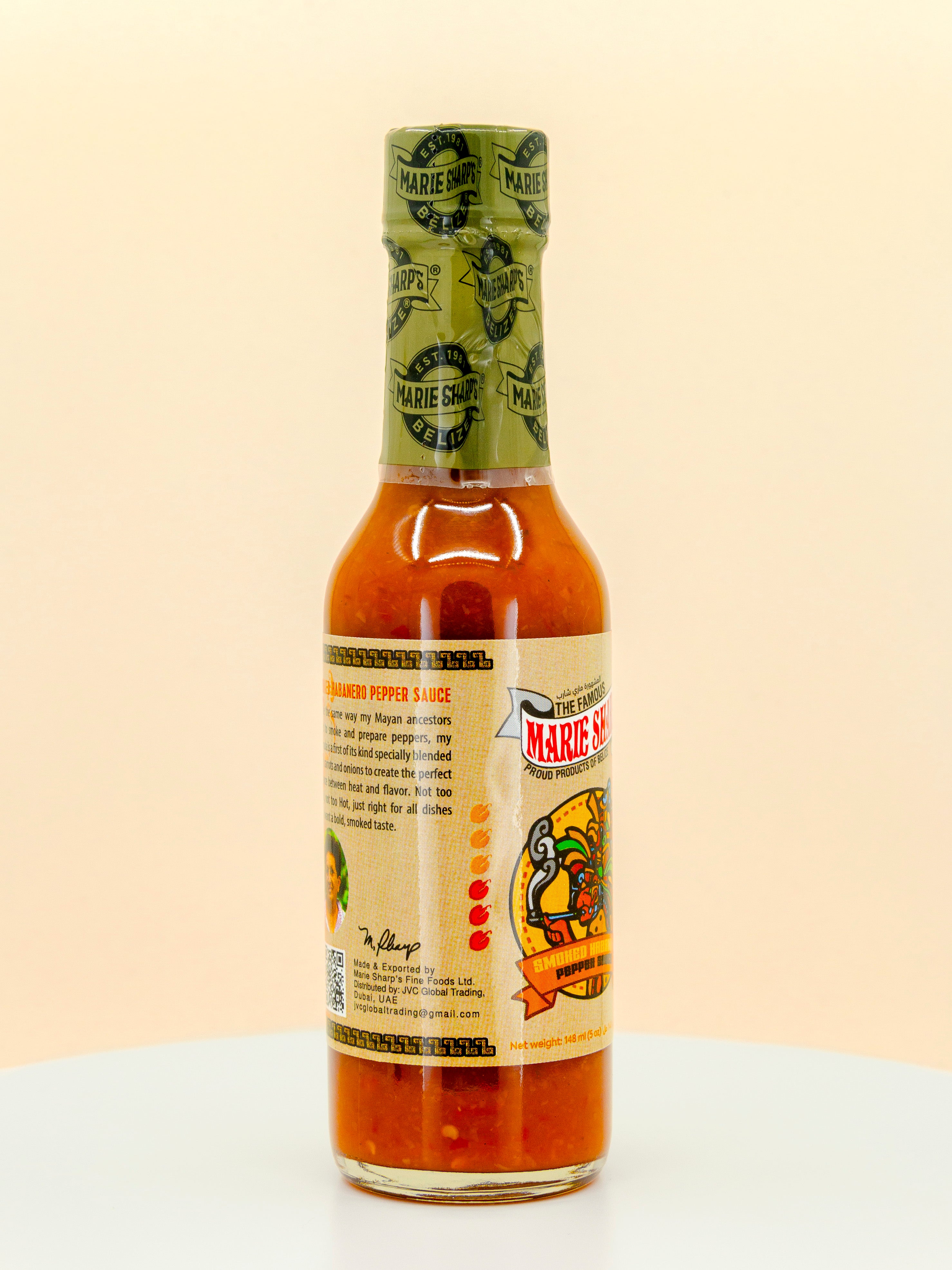 Smoked Habanero Pepper Hot Sauce