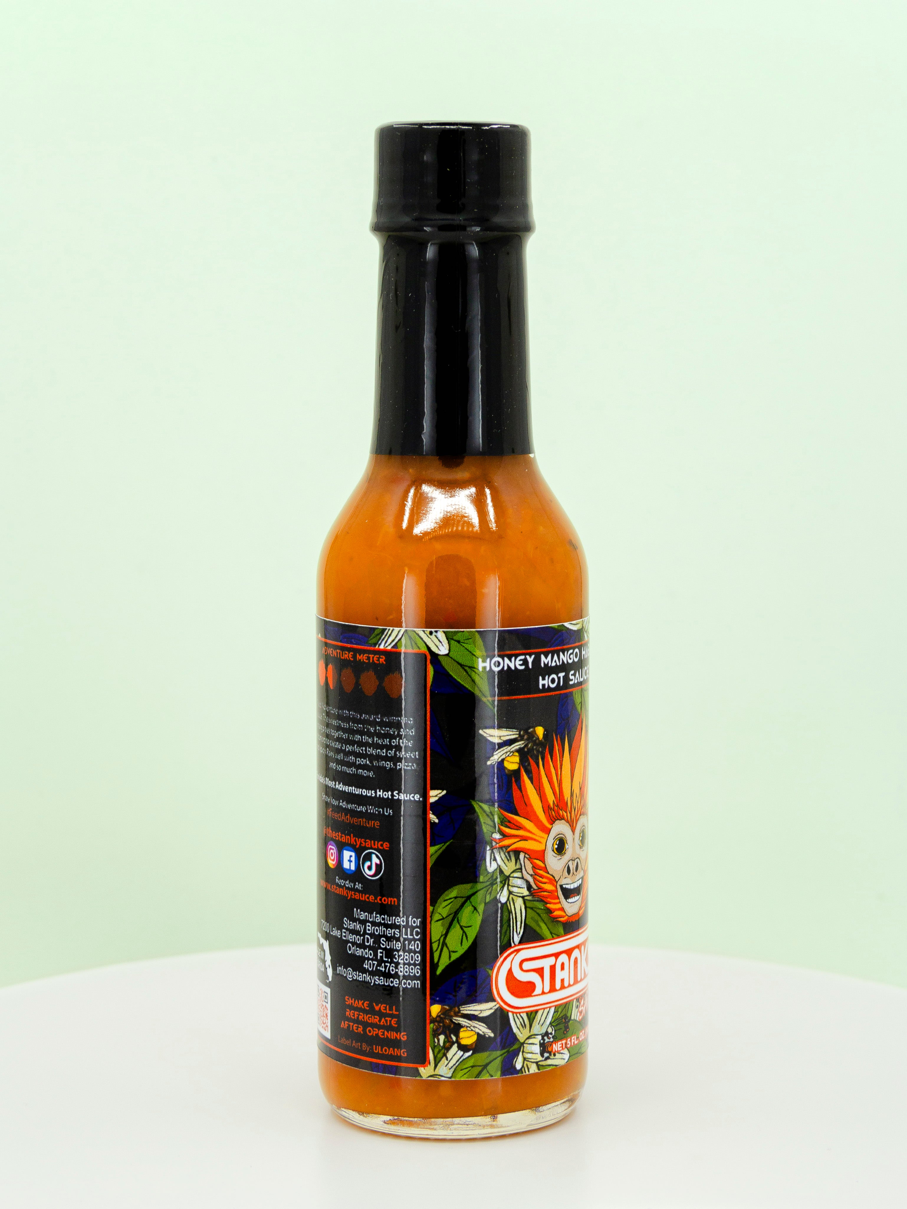 Honey Mango Habanero Hot Sauce