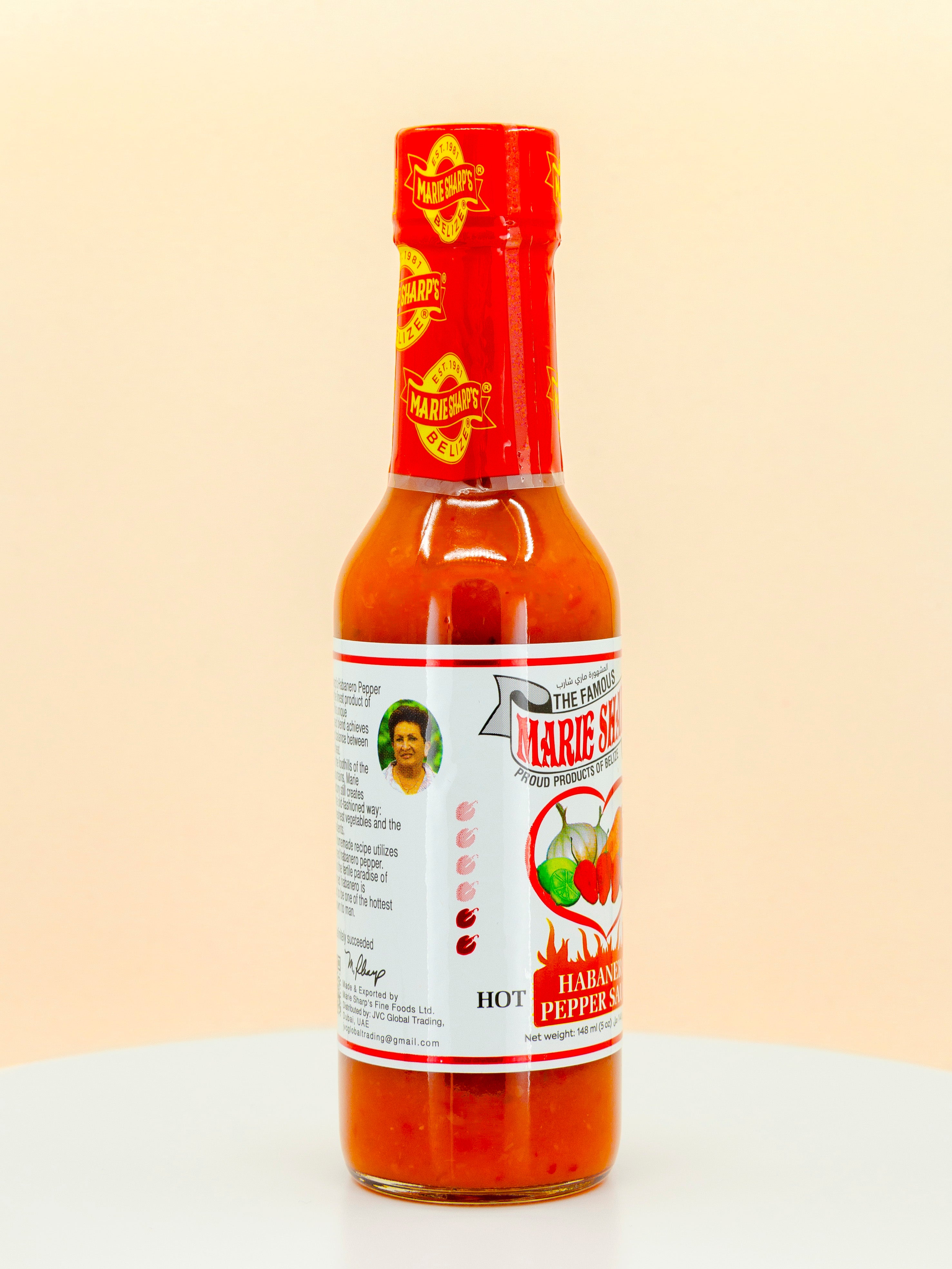 Hot Habanero Pepper Hot Sauce