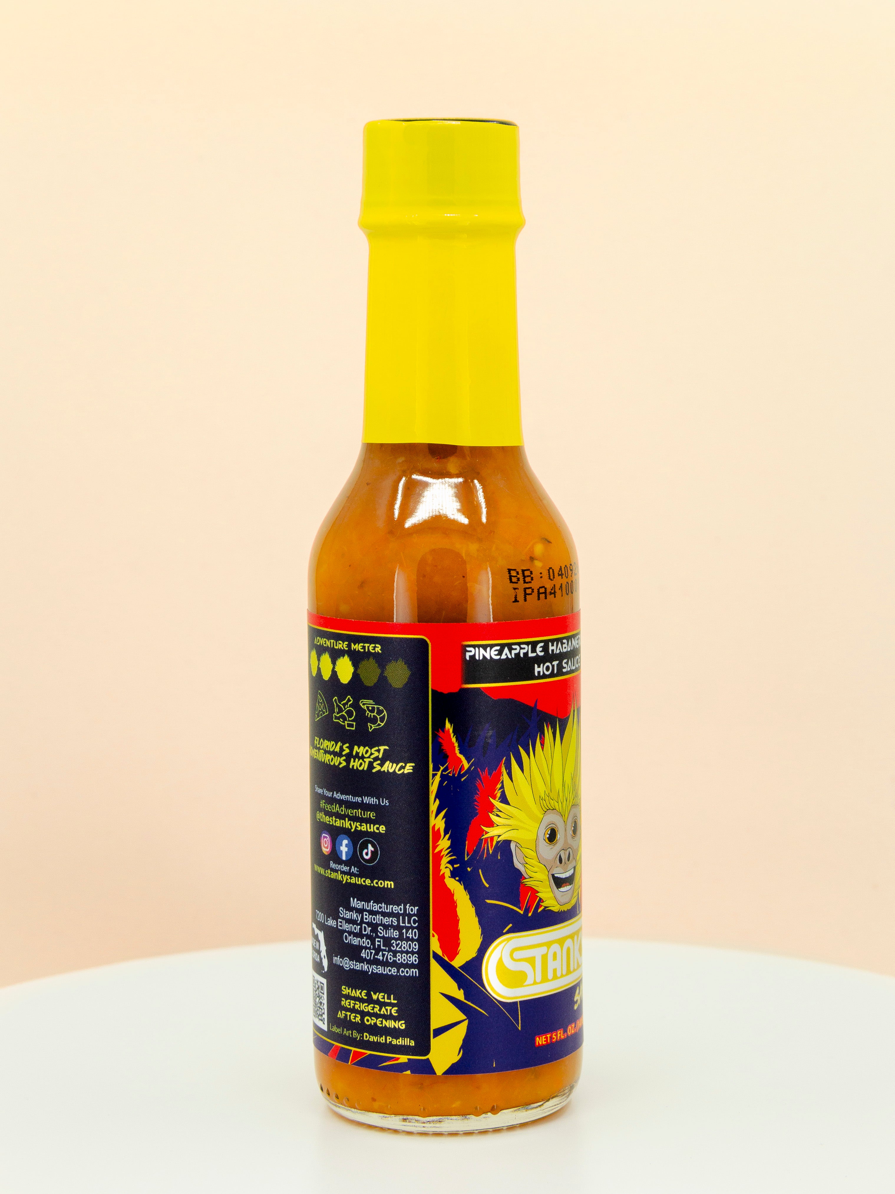 Pineapple Habanero Ghost Hot Sauce