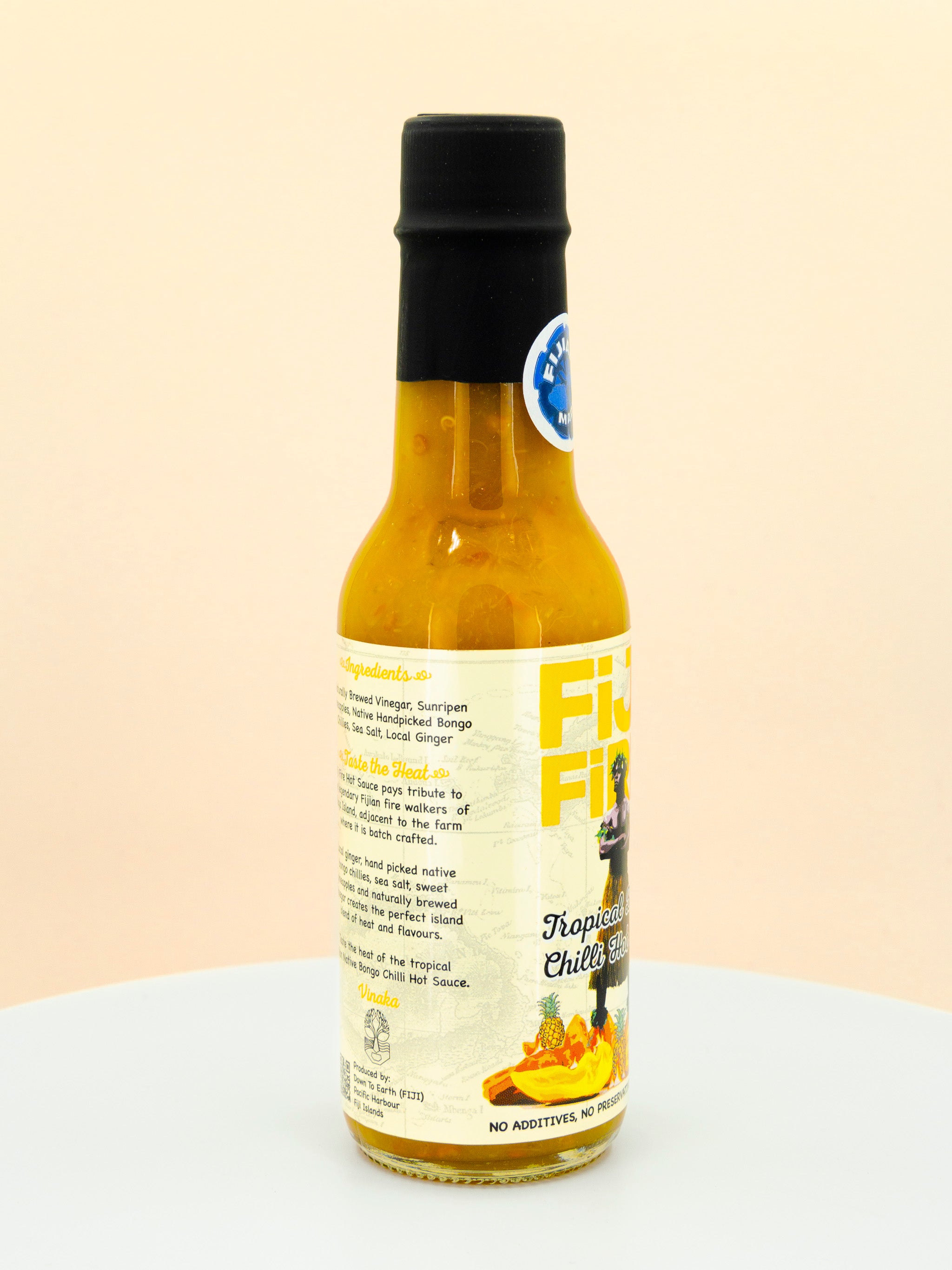Fiji Fire Tropical Bongo Chilli Hot Sauce