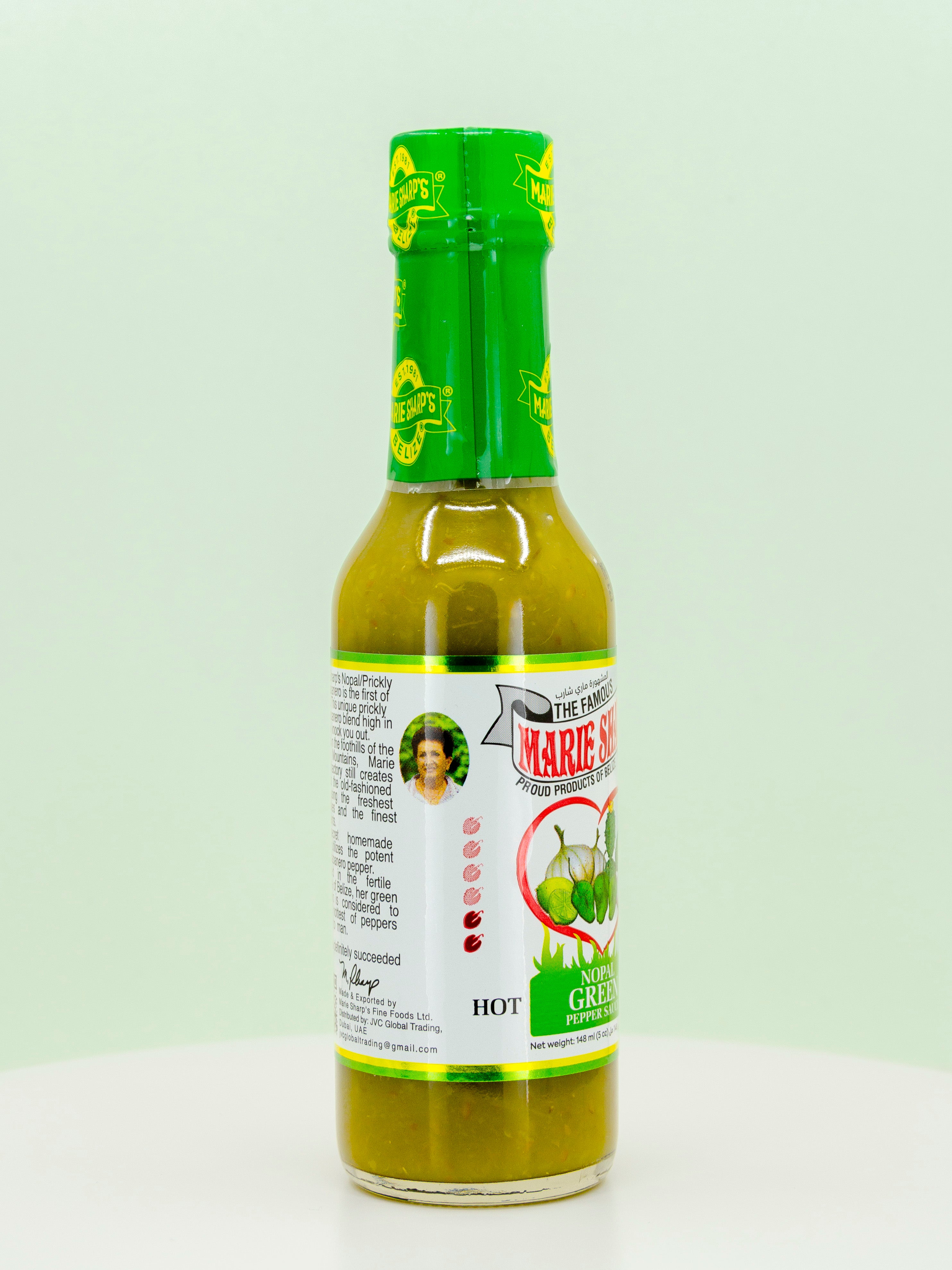 Nopal Green Pepper Hot Sauce