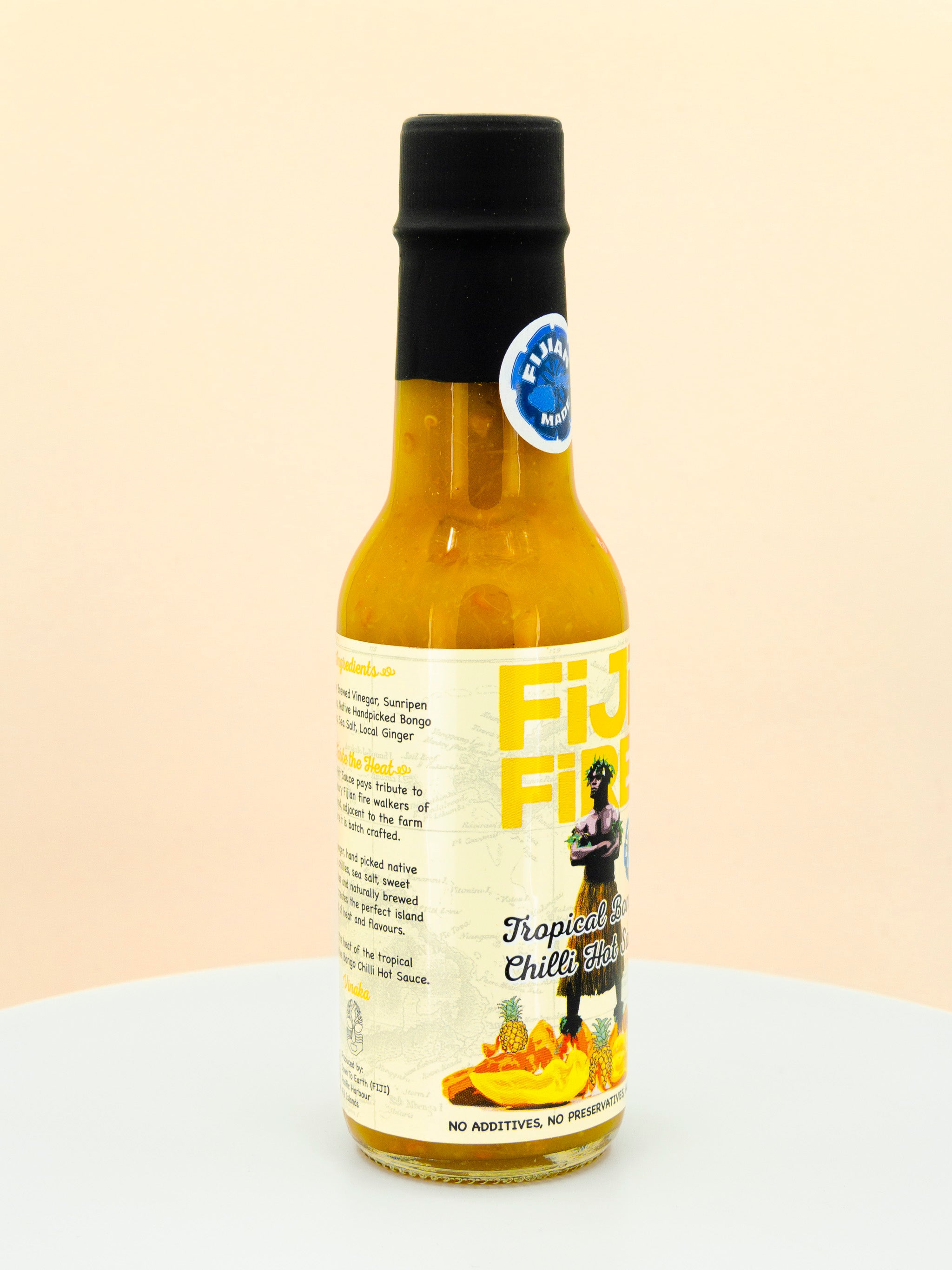 Fiji Fire Tropical Bongo Chilli Hot Sauce