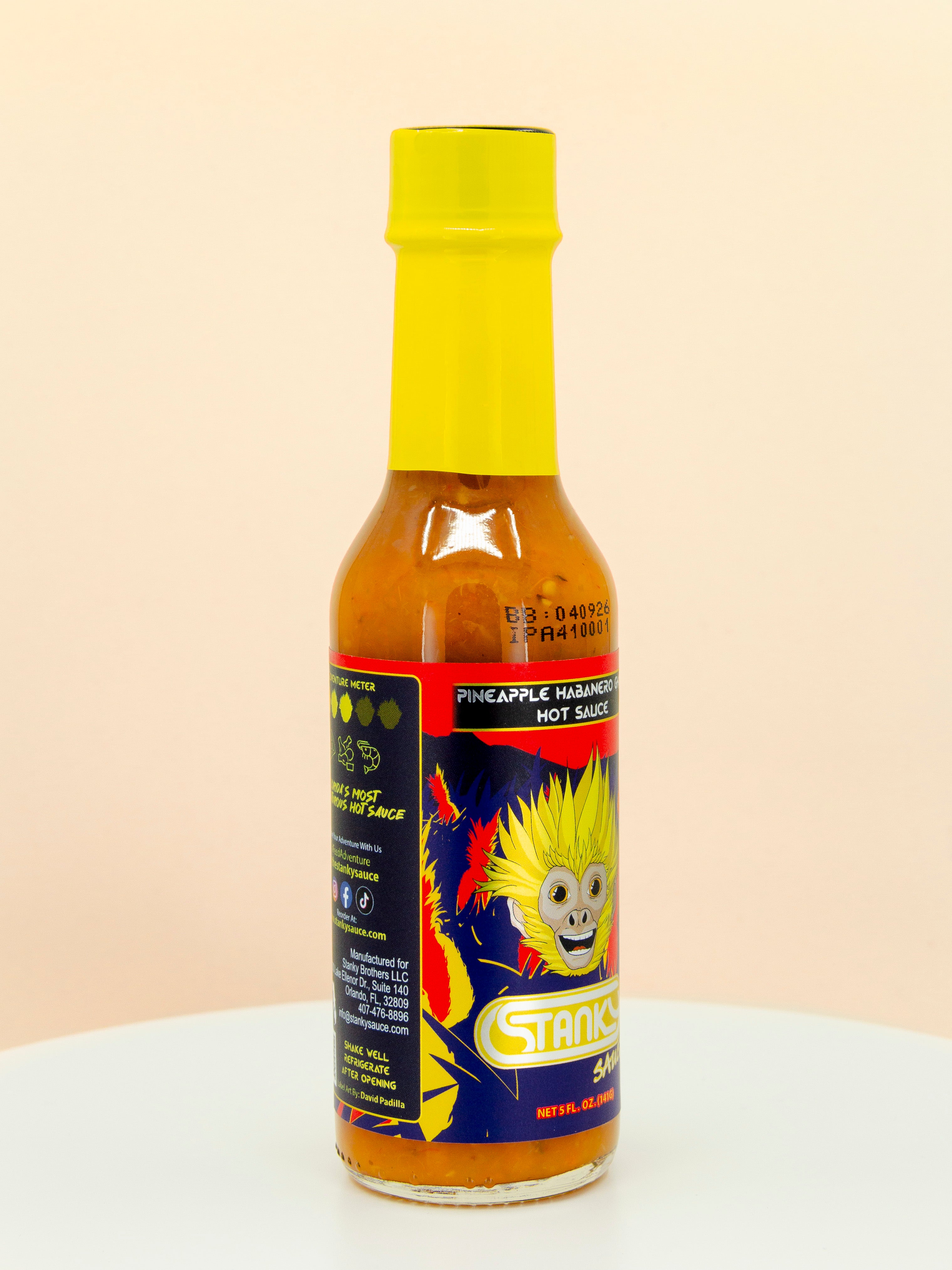 Pineapple Habanero Ghost Hot Sauce