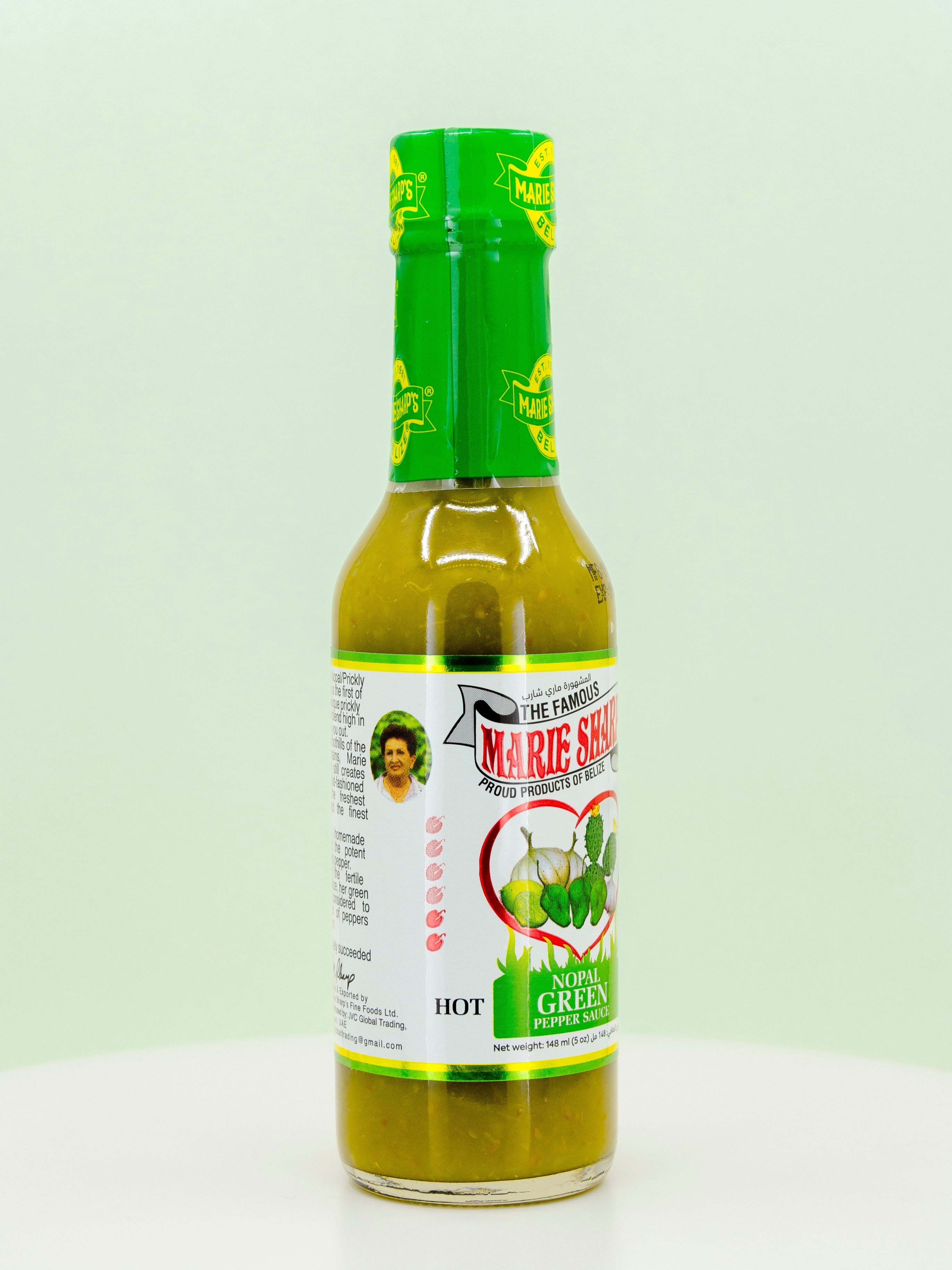 Nopal Green Pepper Hot Sauce