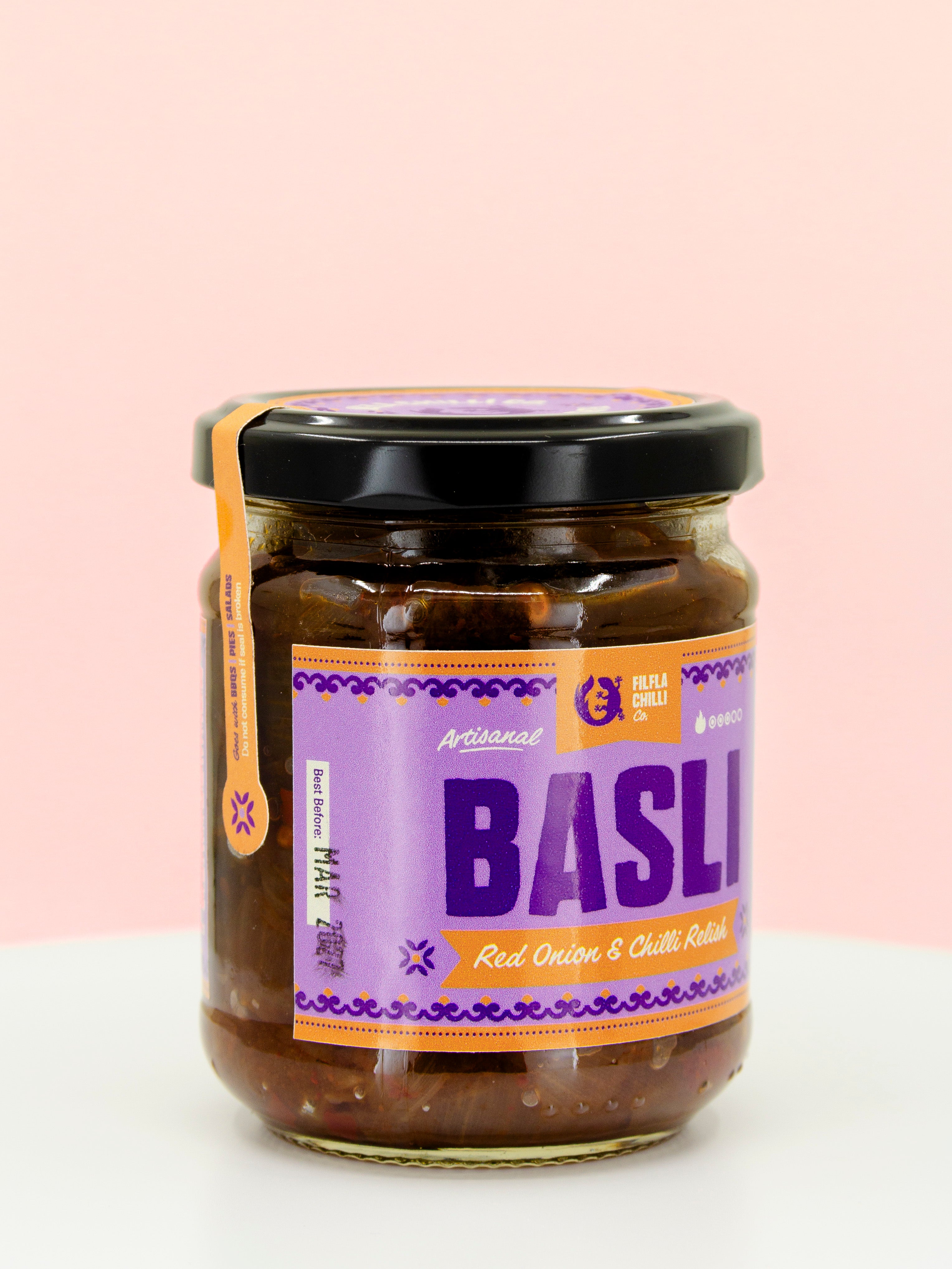 Basli Red Onion & Chilli Relish