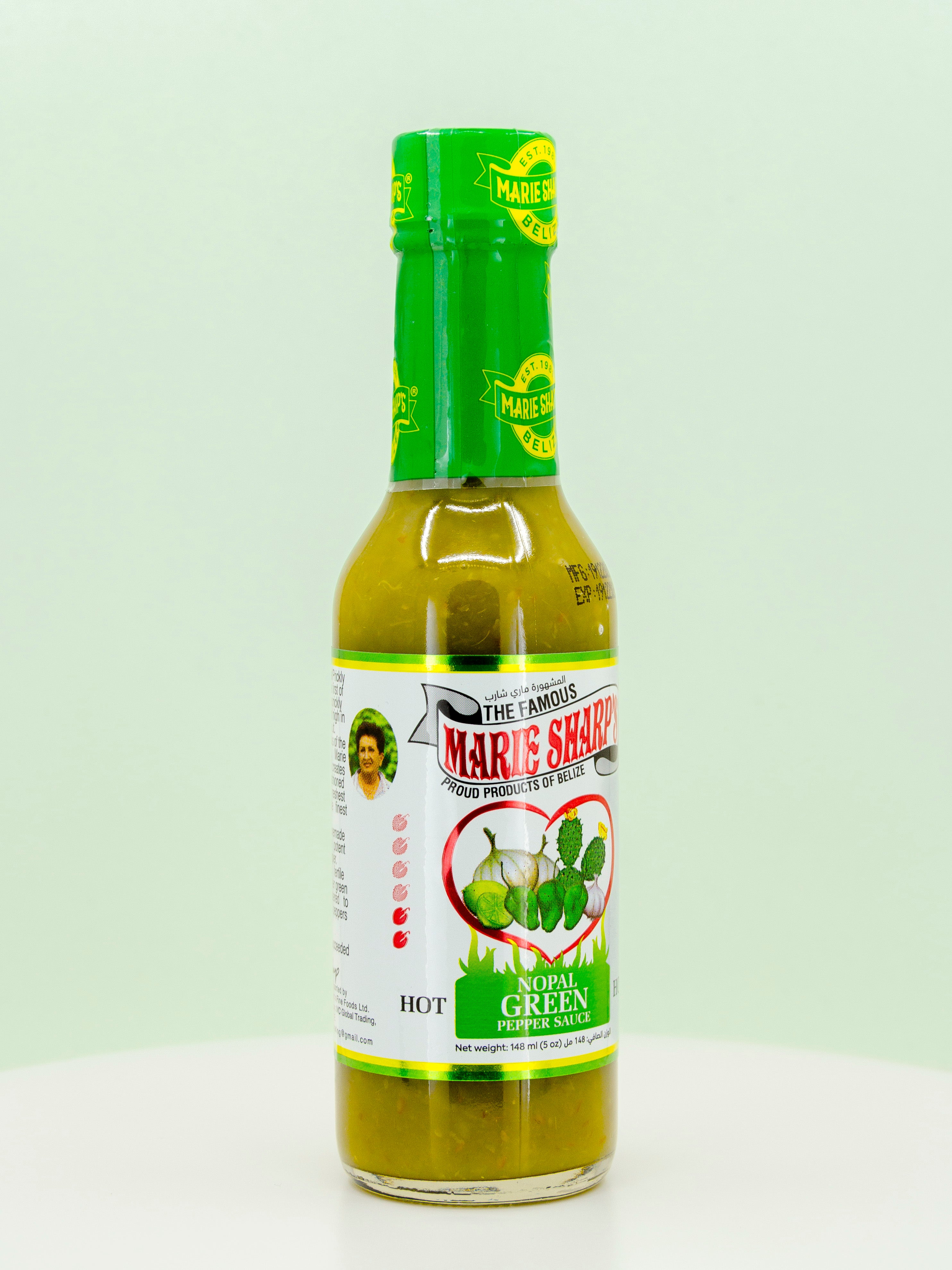 Nopal Green Pepper Hot Sauce