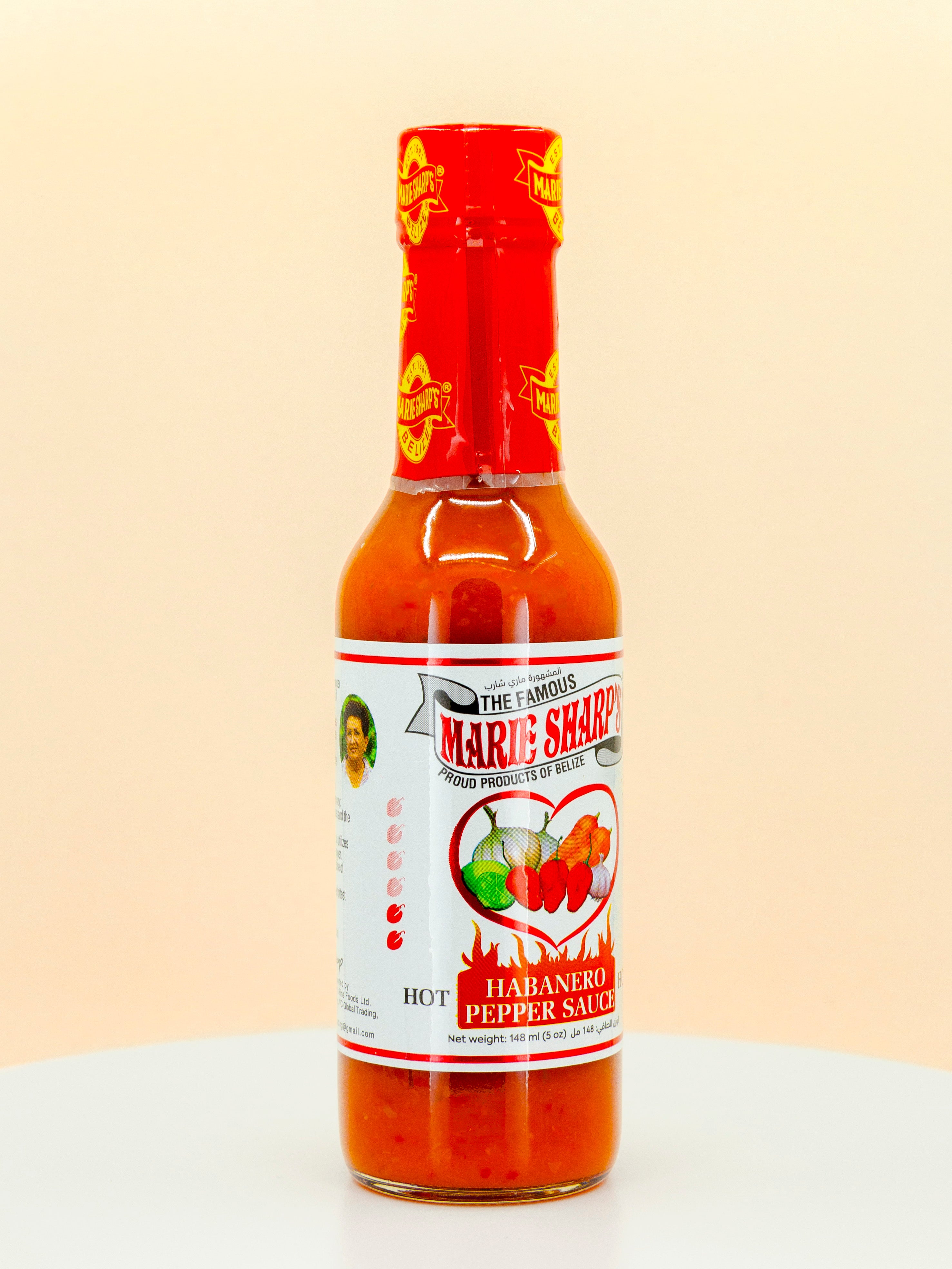 Hot Habanero Pepper Hot Sauce
