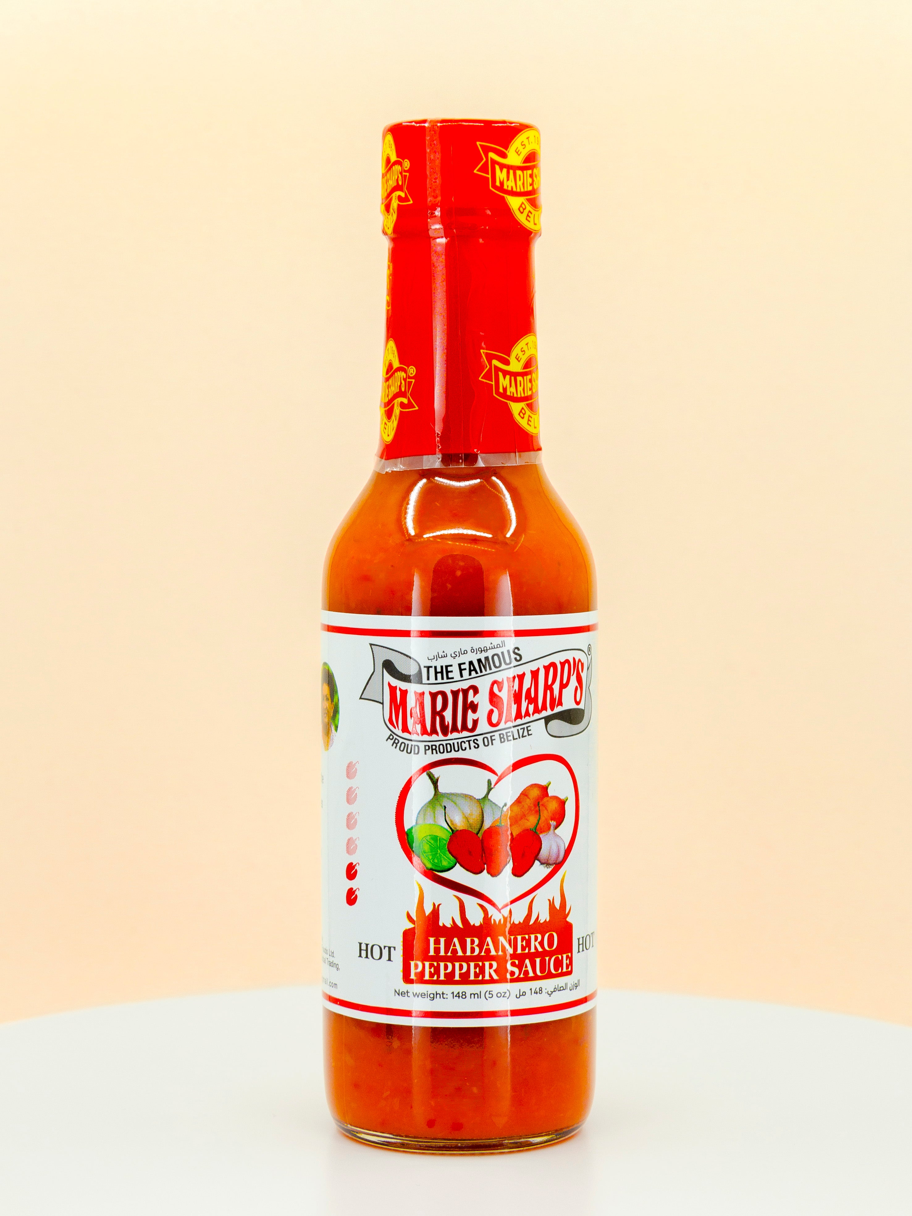Hot Habanero Pepper Hot Sauce