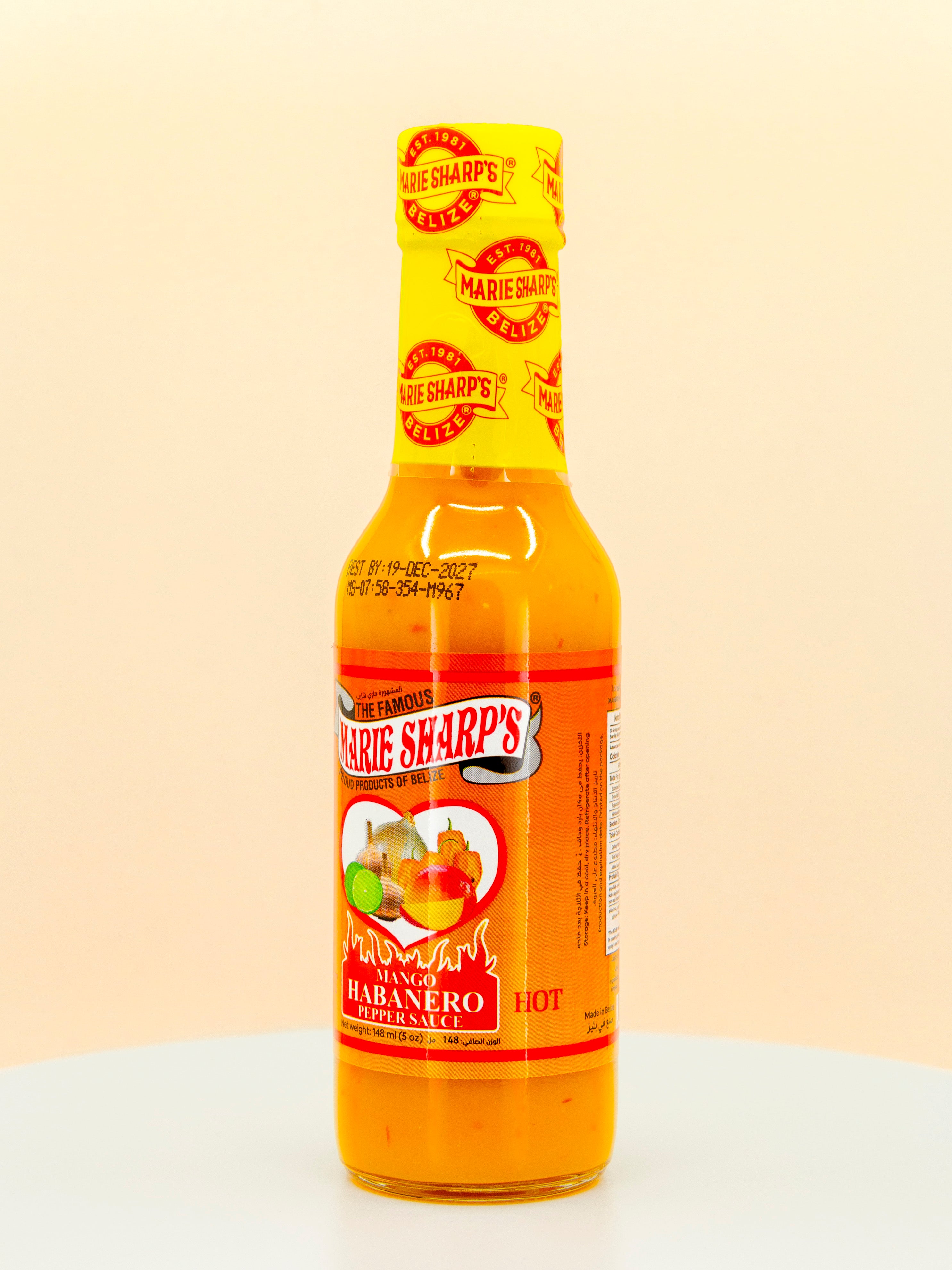 Mango Habanero Pepper Hot Sauce