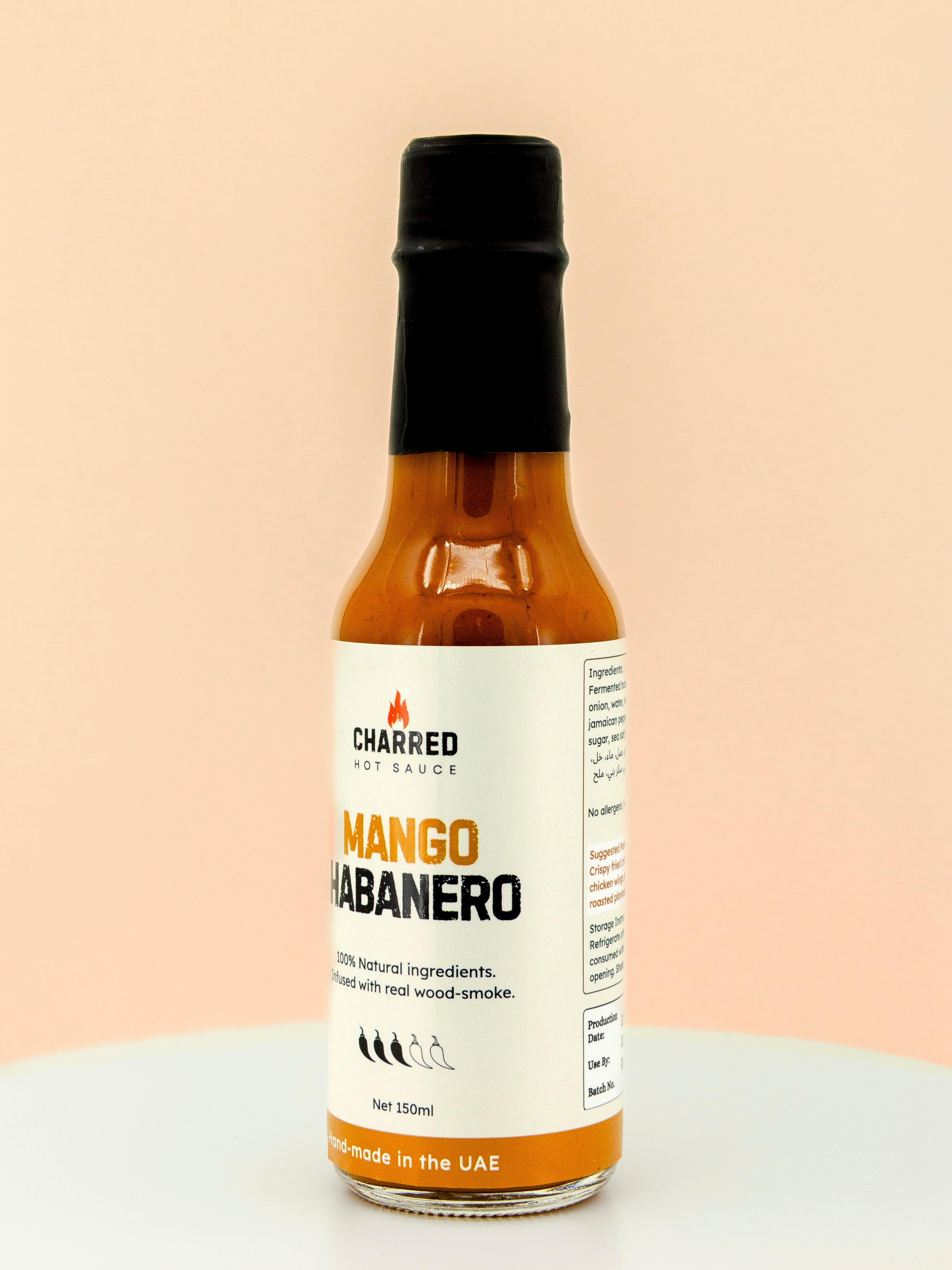 CHARRED Mango Habanero Hot Sauce